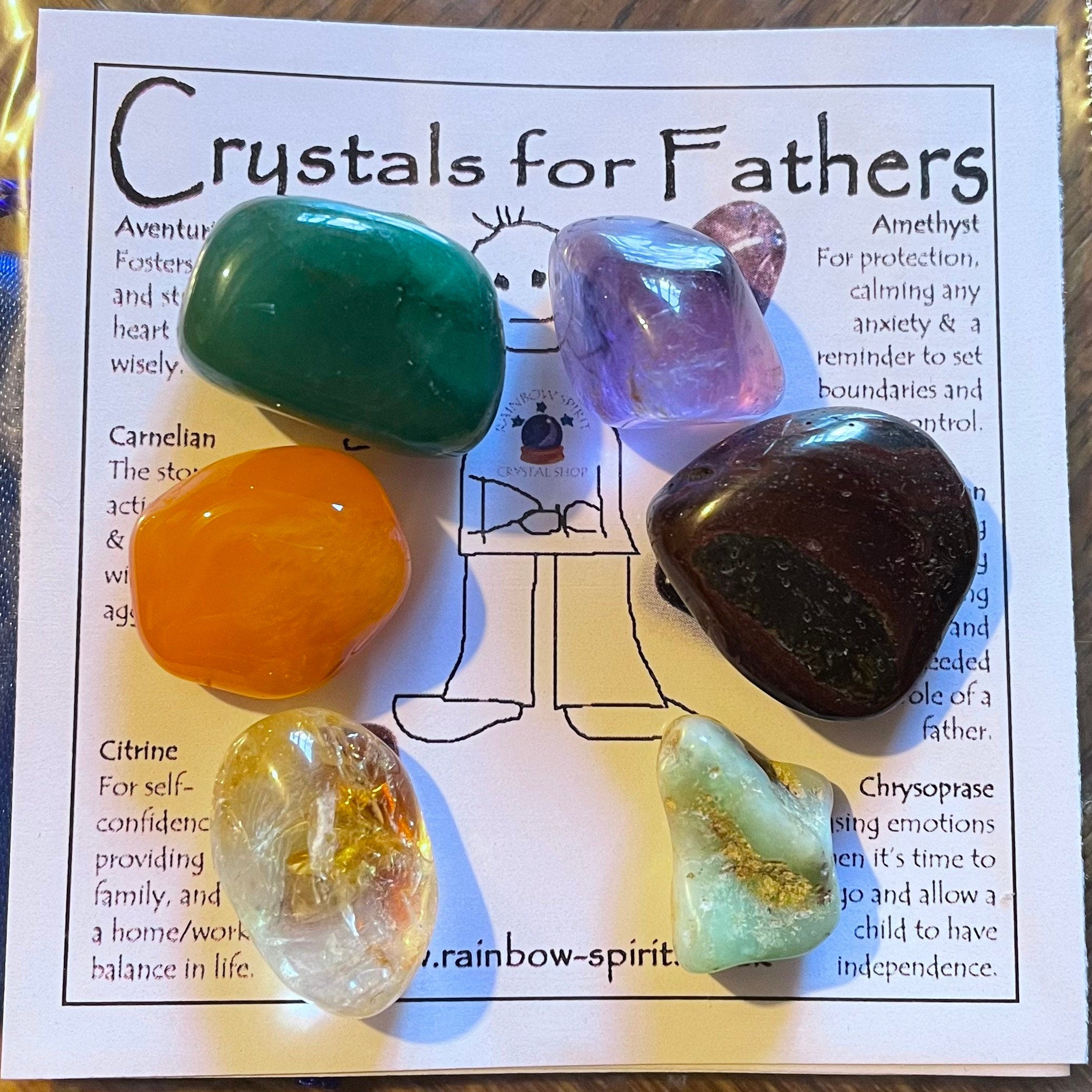 Father’s Day - Thank You Dad Crystal Set