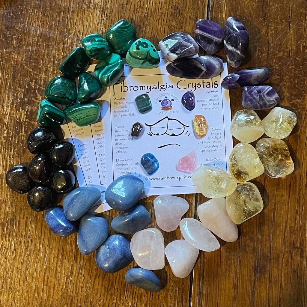 Fibromyalgia Crystals Support Set
