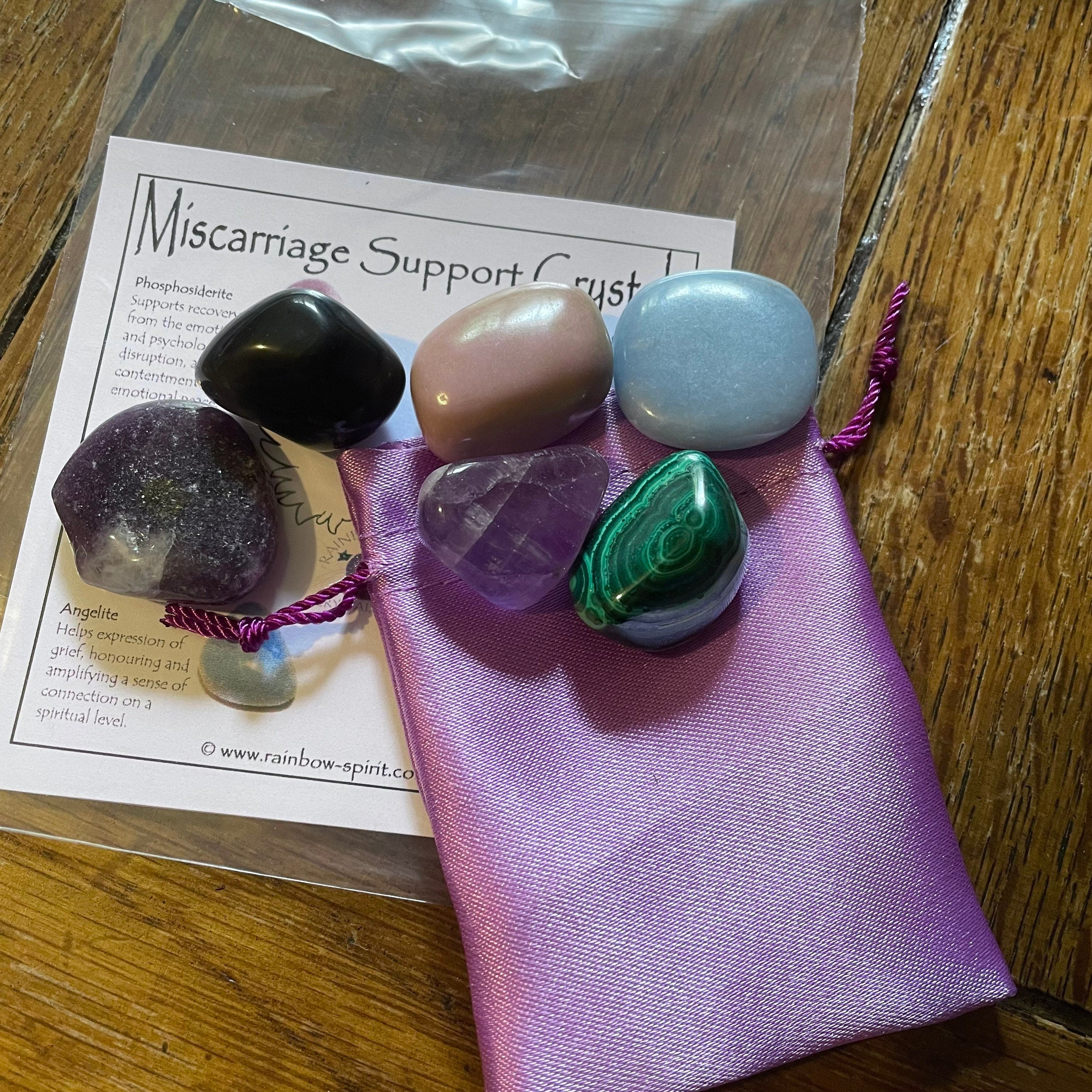 Miscarriage Support Crystal Set
