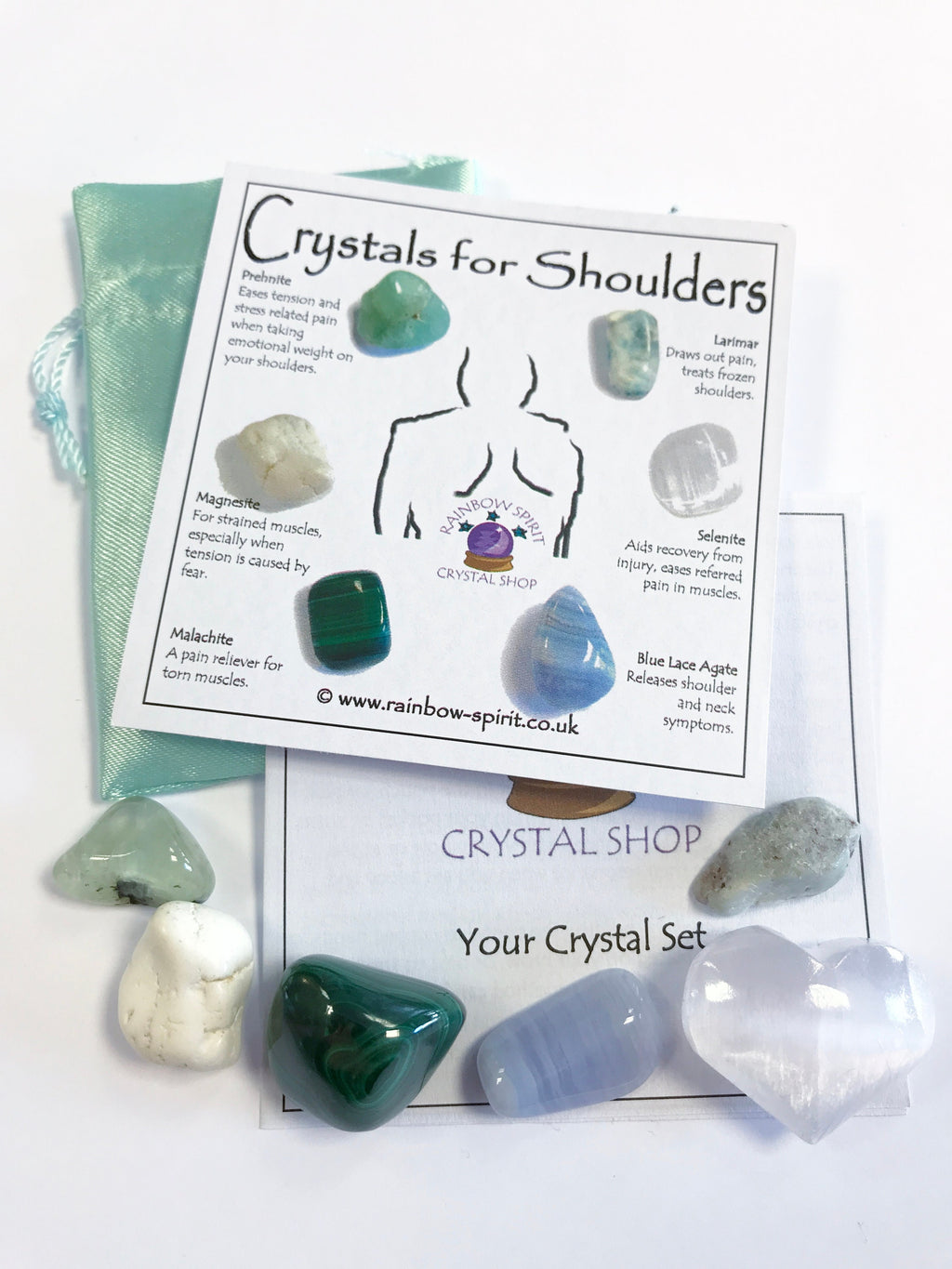 Crystals Set for Shoulder Pain