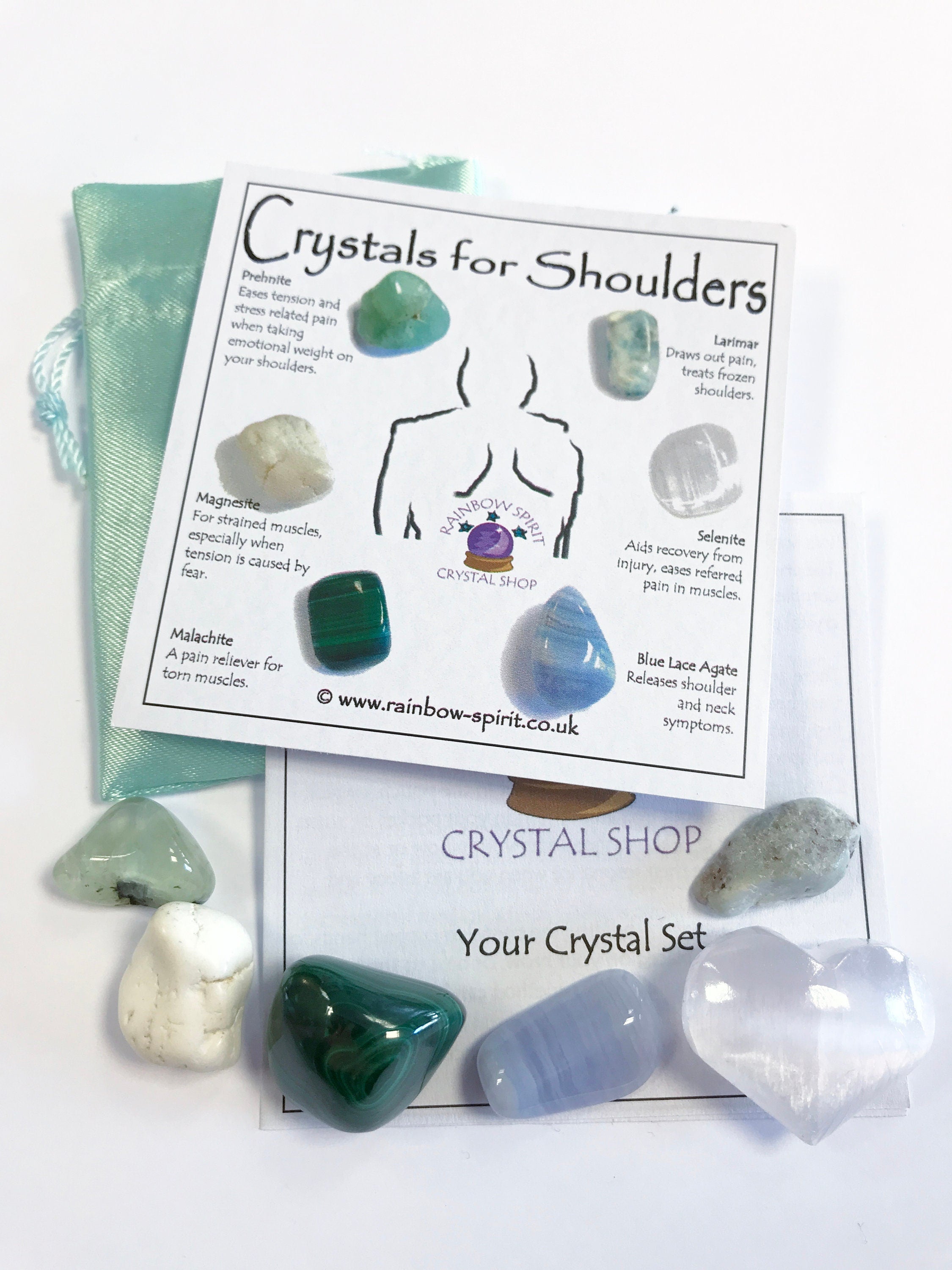 Crystals Set for Shoulder Pain