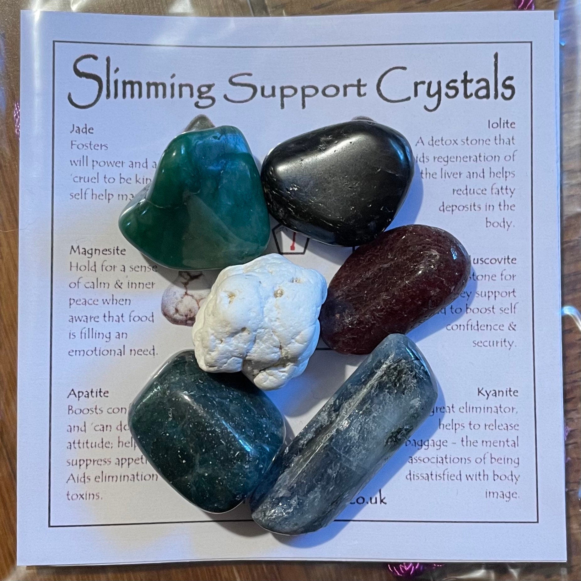 Slimming Support Crystal Set