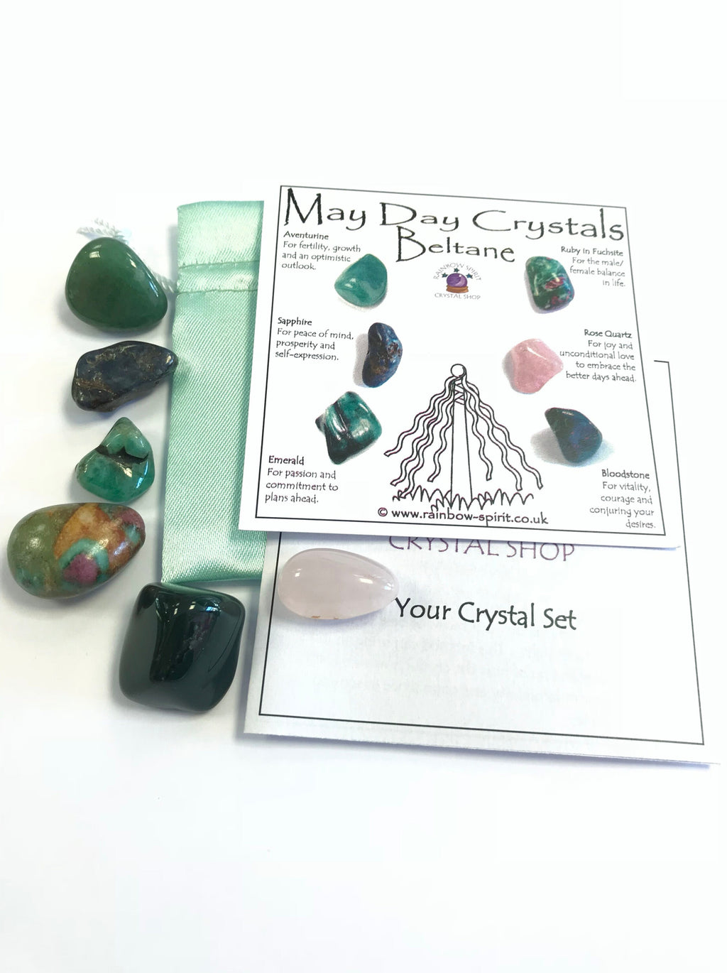 May Day Beltane Crystal Set