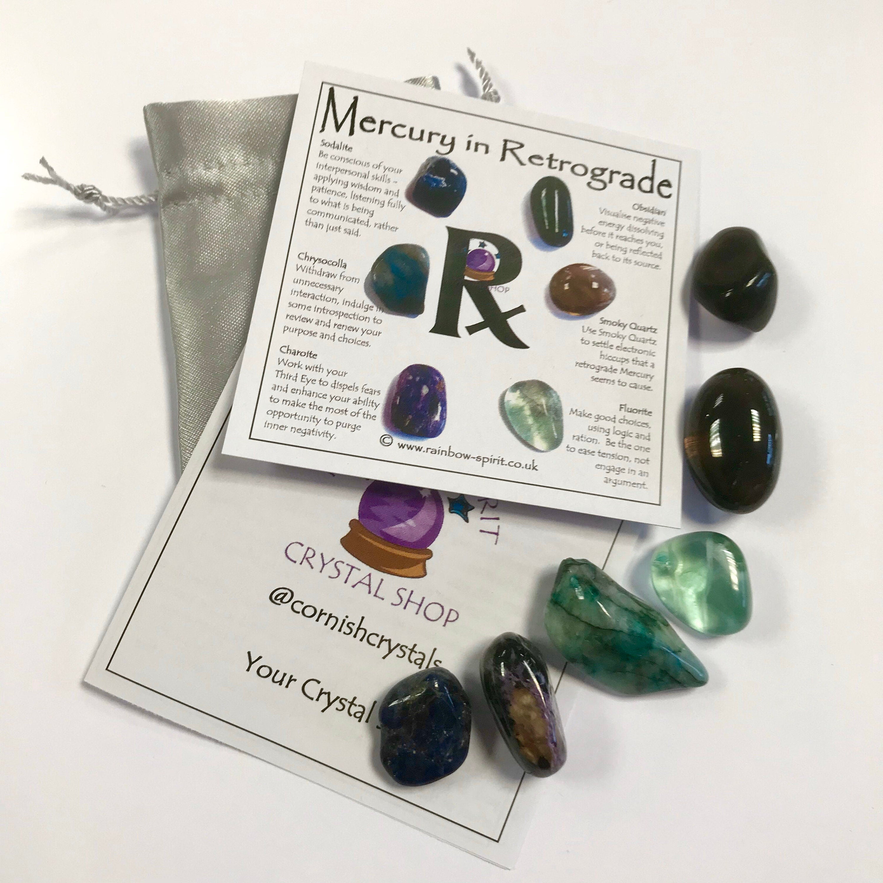 Mercury in Retrograde Crystal Set