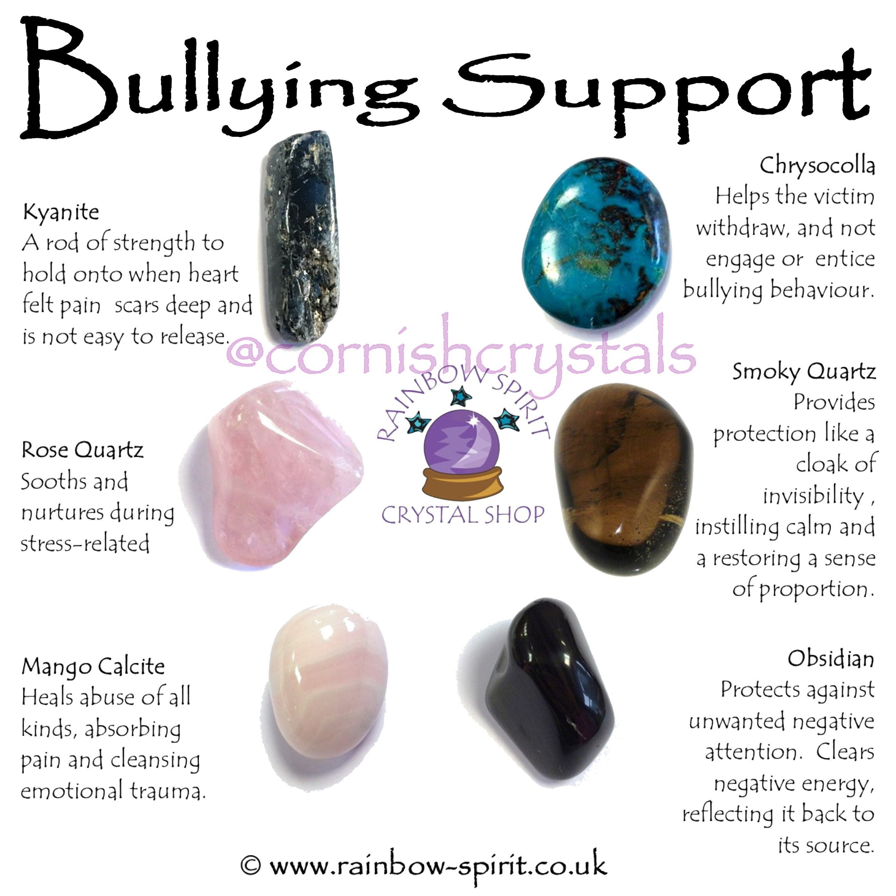 Bullying Support Crystal Set