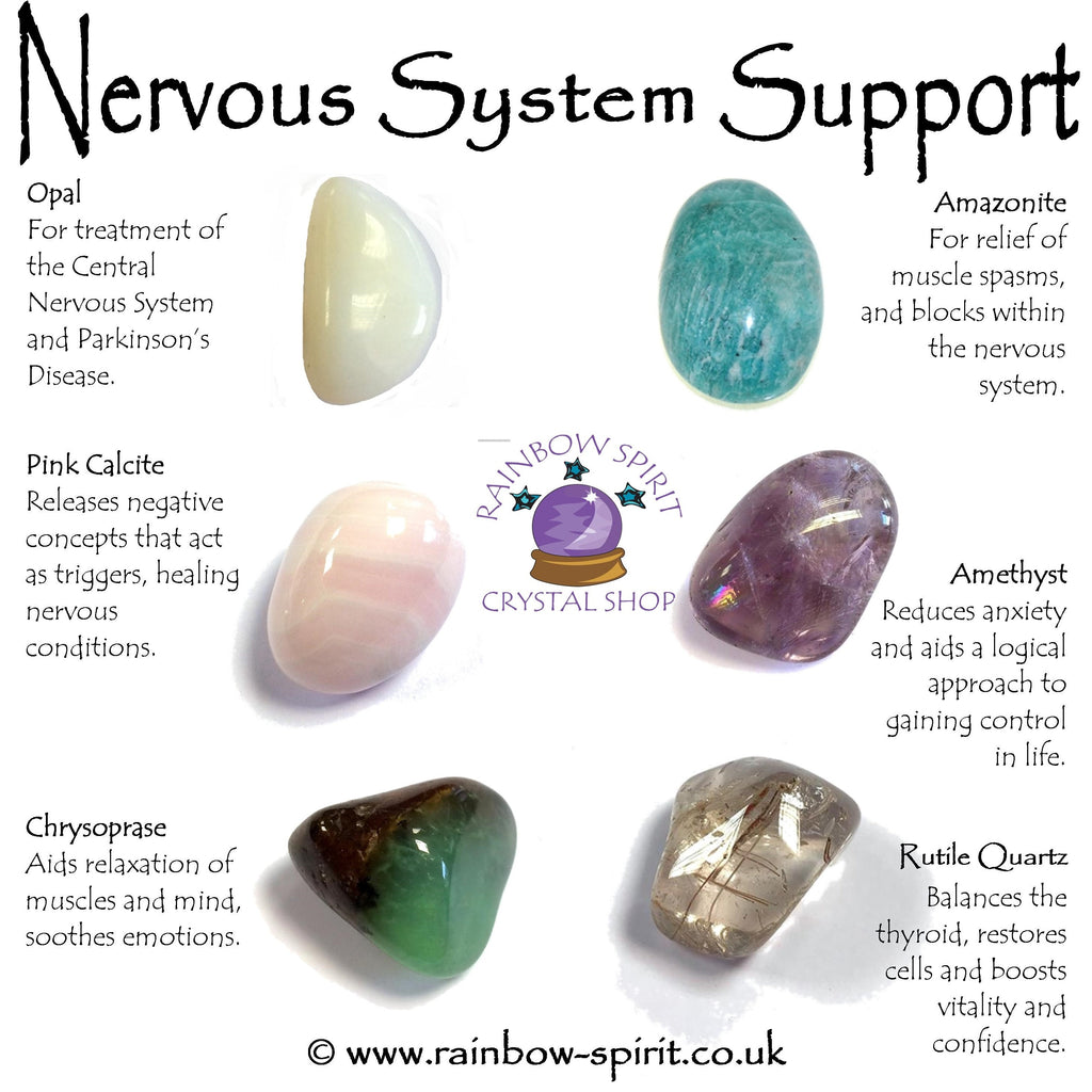 Nervous System Support Crystal Set