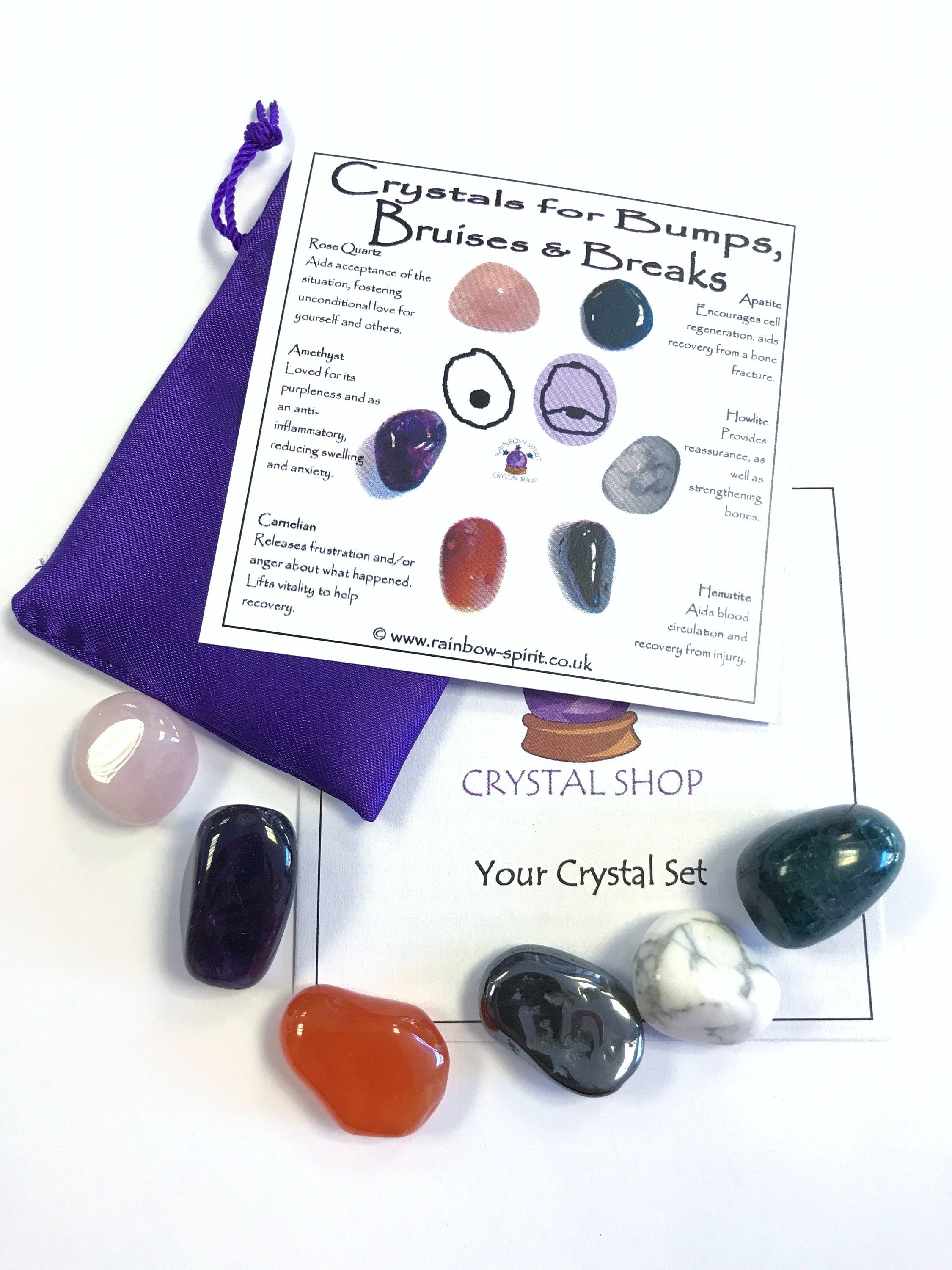 Crystals for Bumps, Bruises & Breaks
