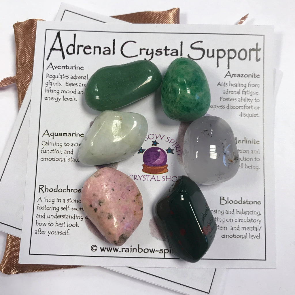 Adrenal Support Crystal Set