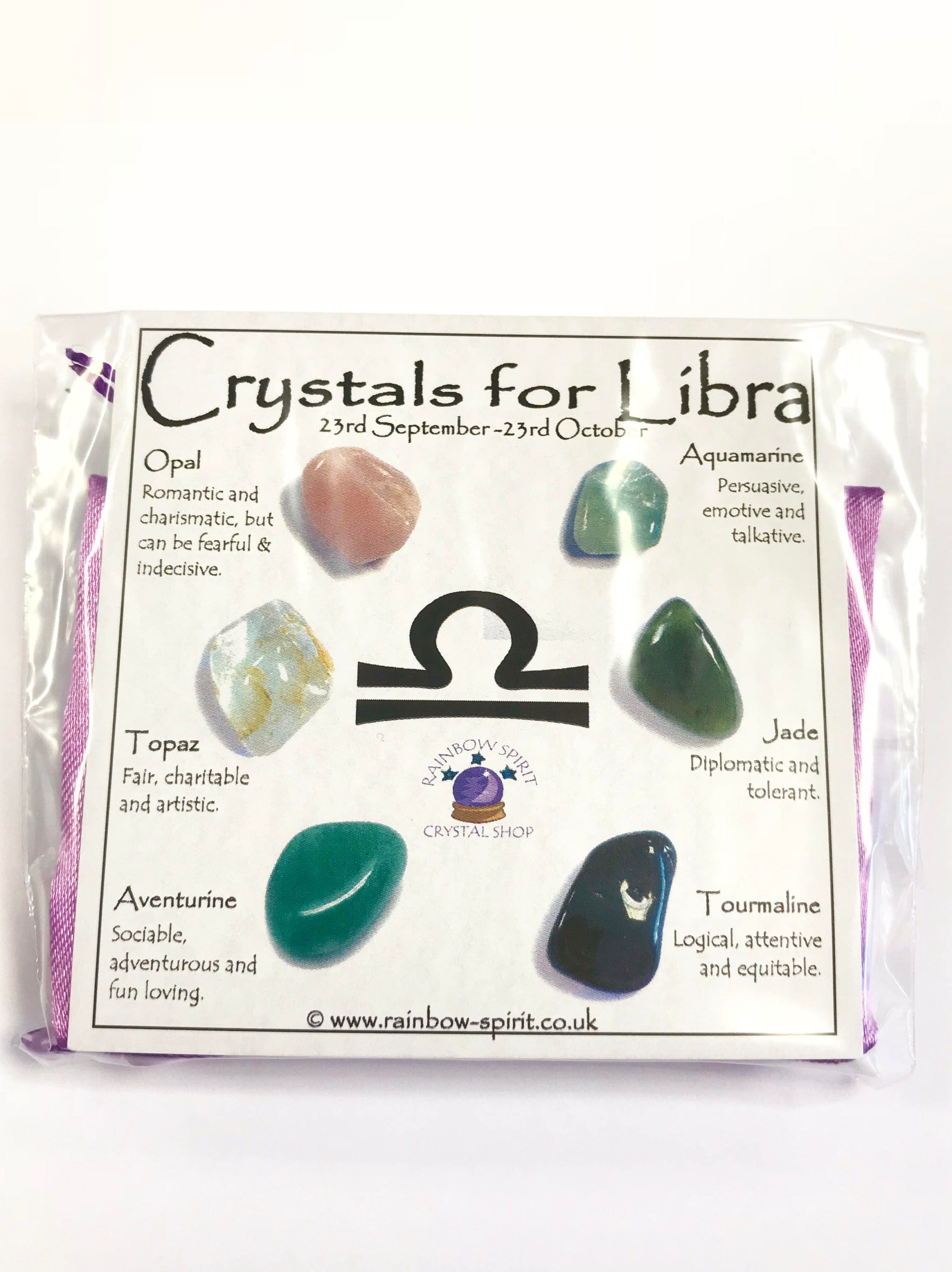 Libra Birthstones Crystal Set