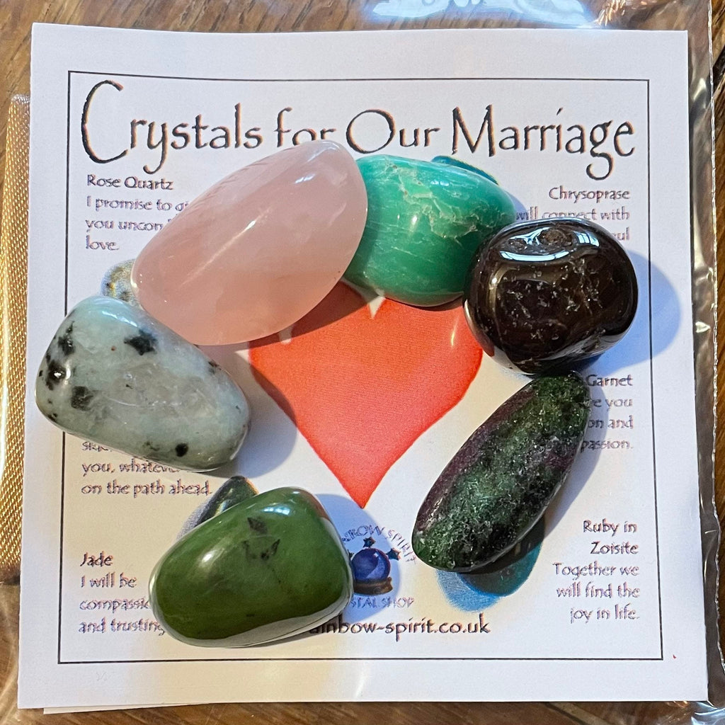 Crystals of Marriage - Gift between Groom & Bride, Wedding Day