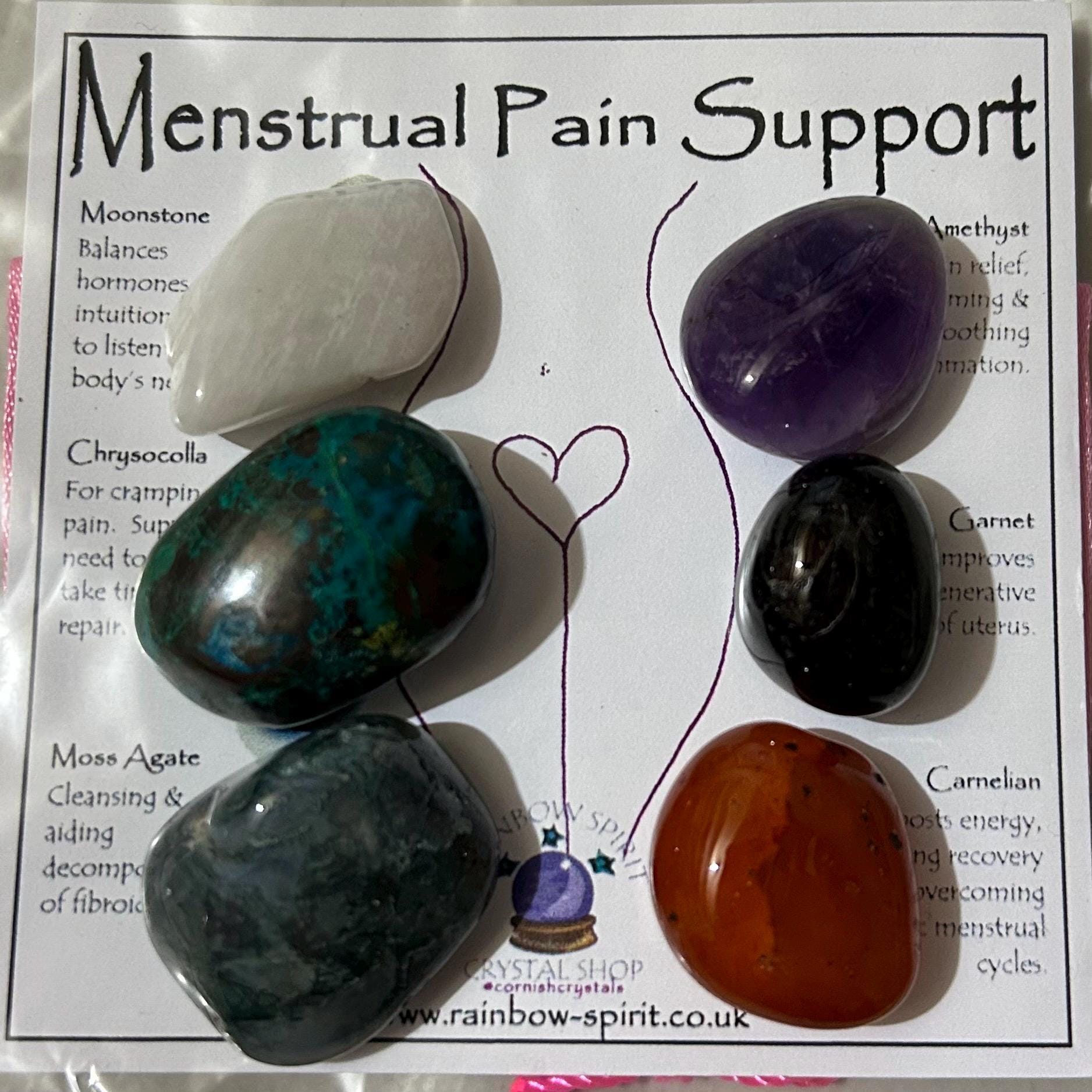 Menstrual Support Crystal Set