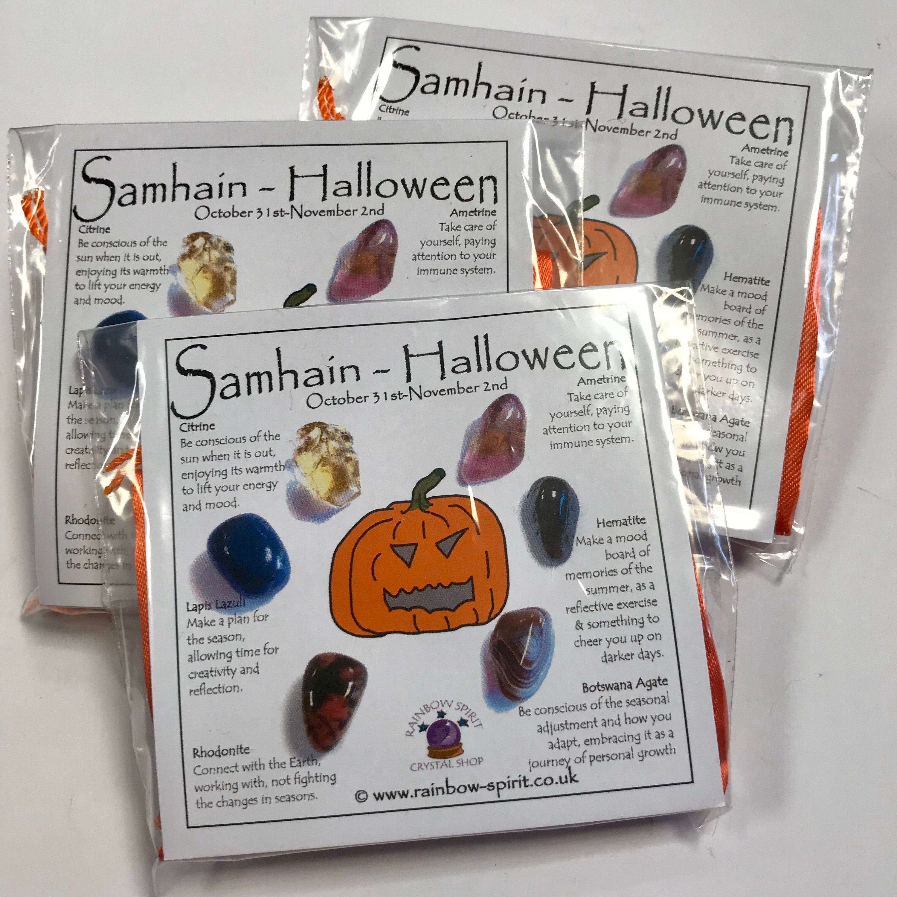 Halloween Samhain Crystal Set