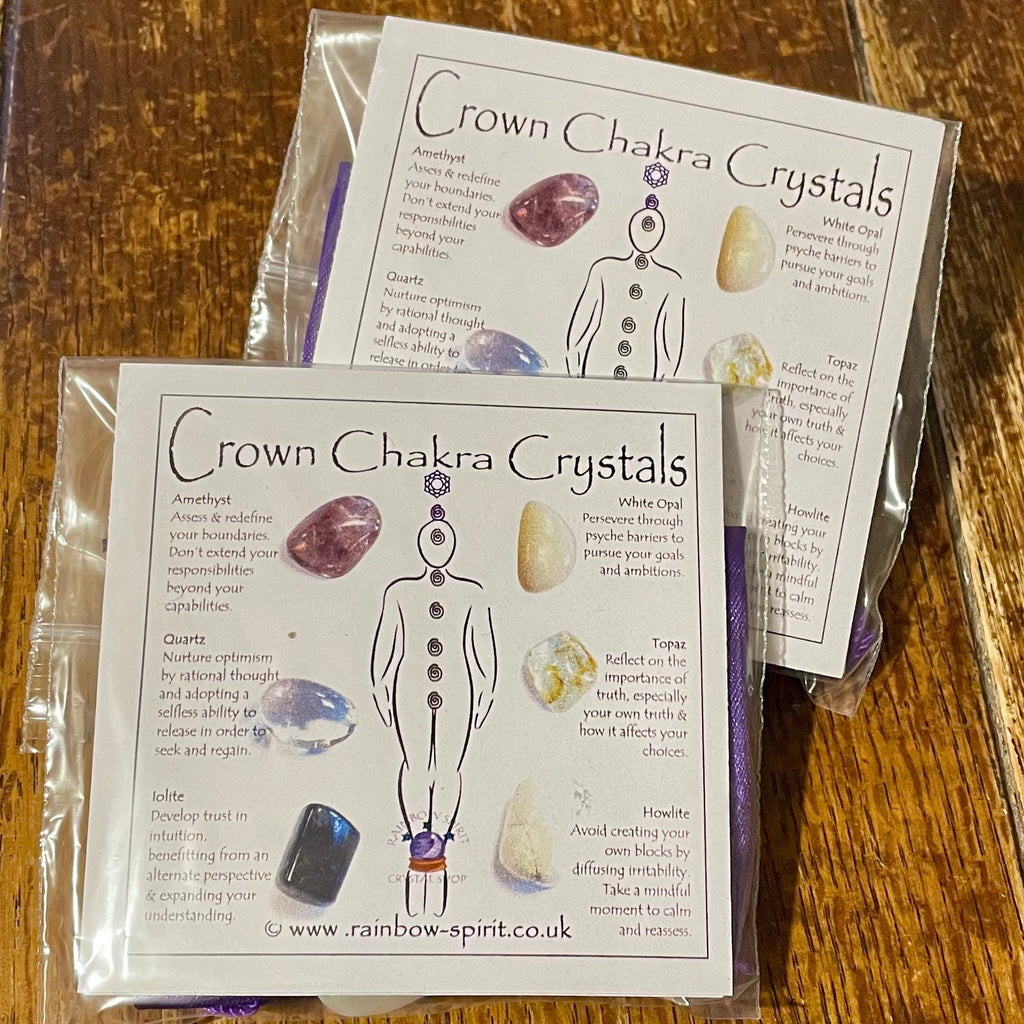 Crown Chakra Crystal Set