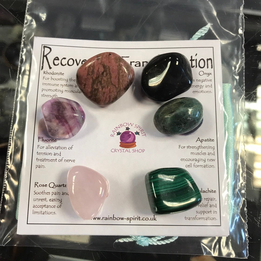Recovery & Transformation Crystal Set