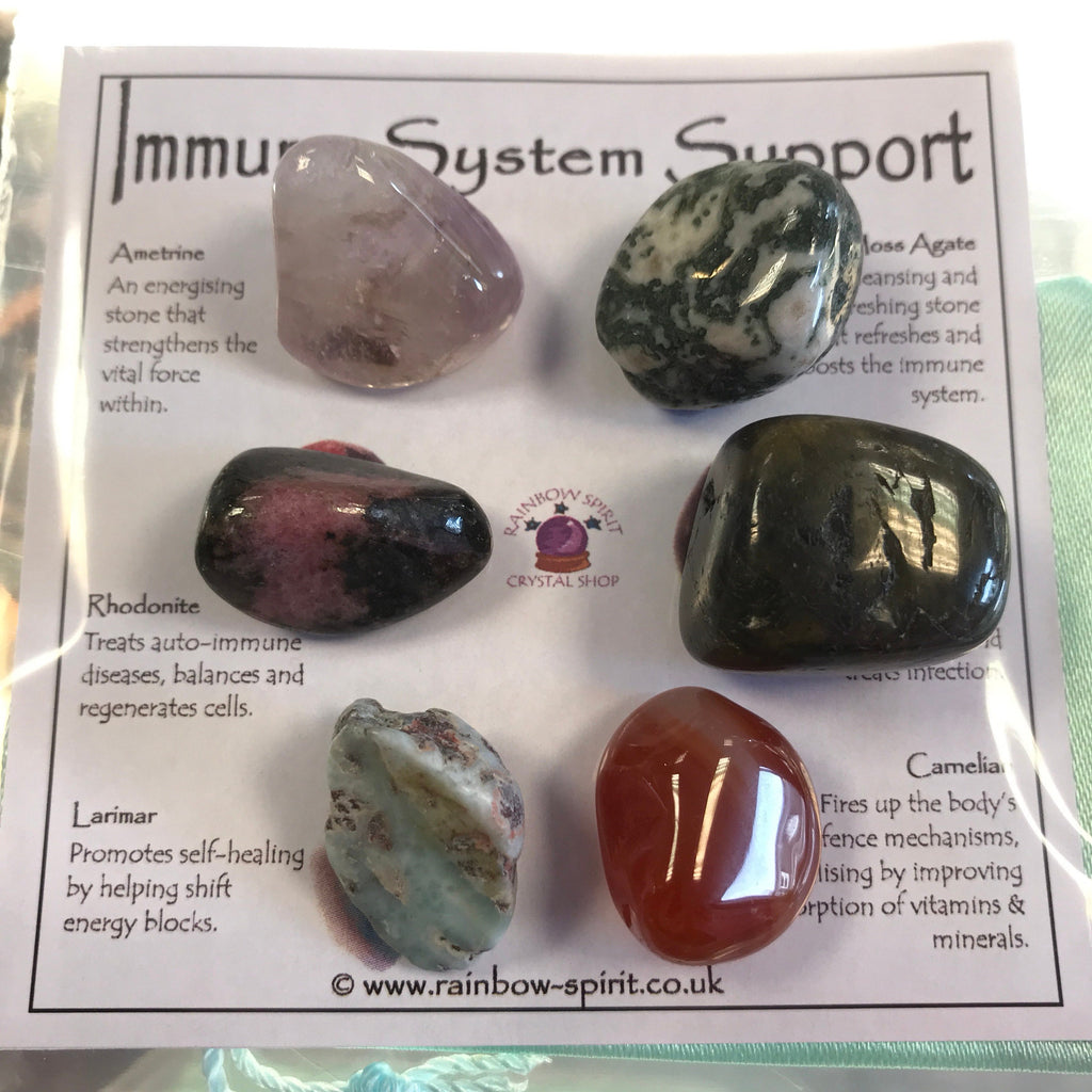 Immune System Support Crystal Set