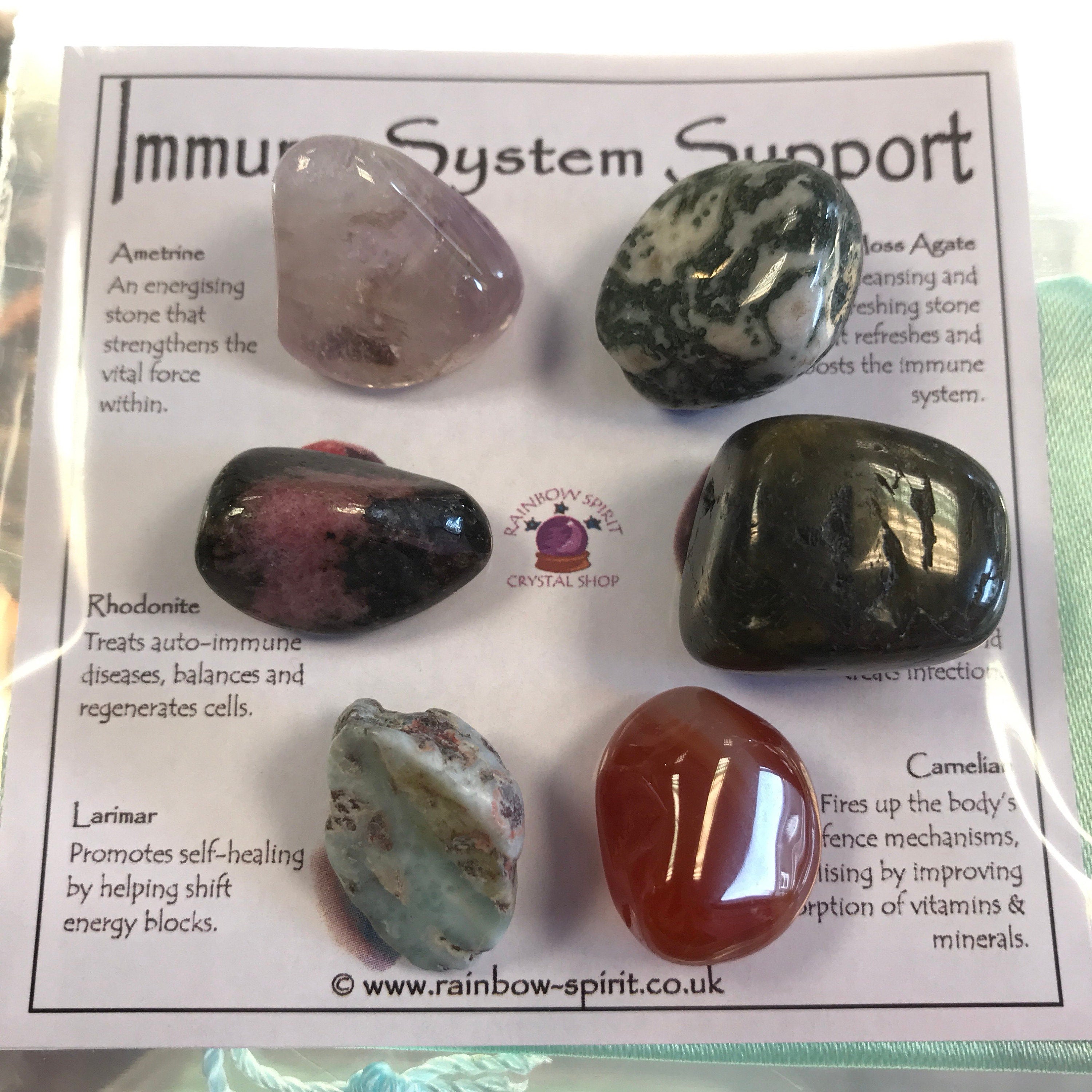 Immune System Support Crystal Set