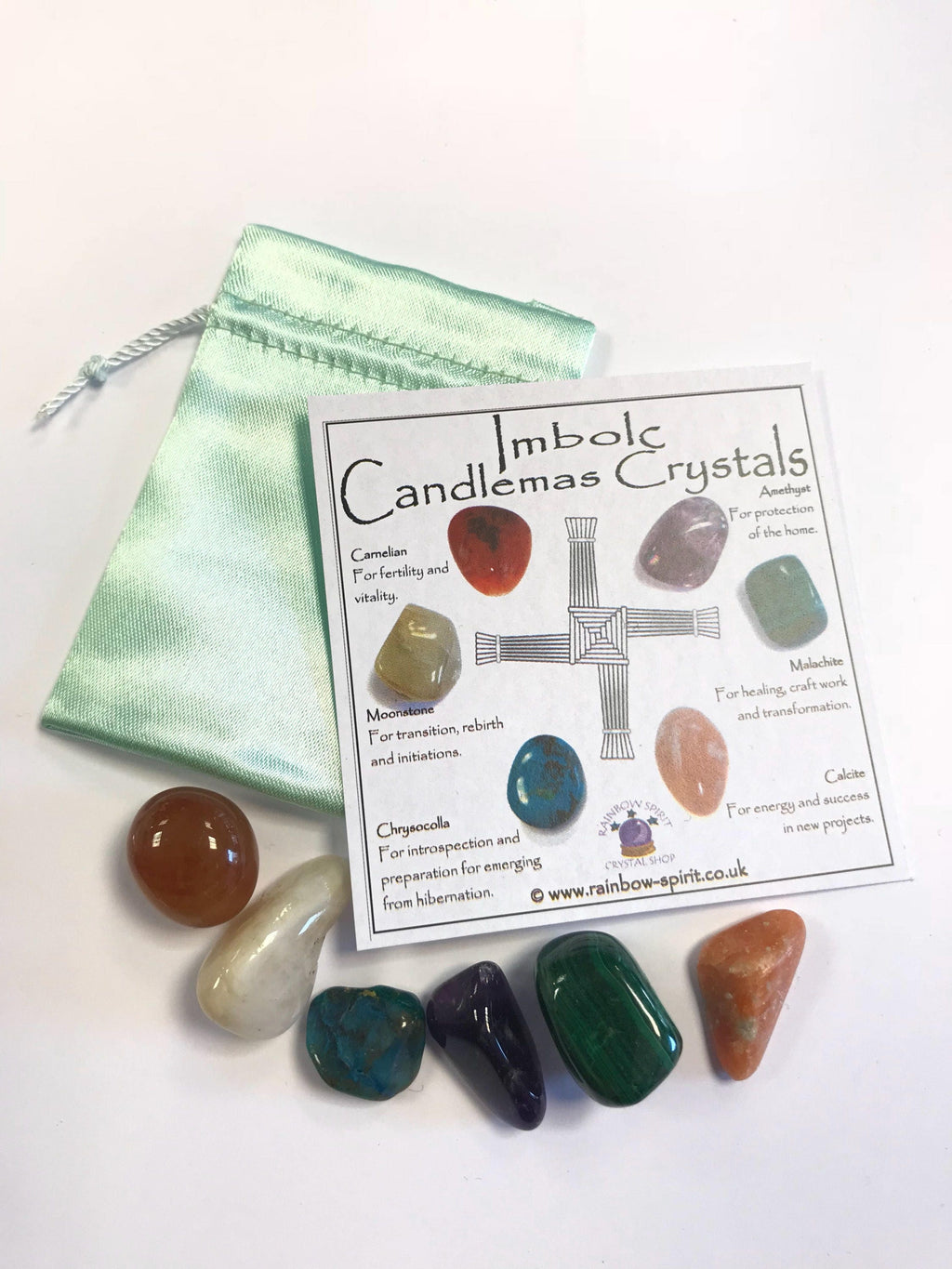 Imbolc Candlemas Crystal Set