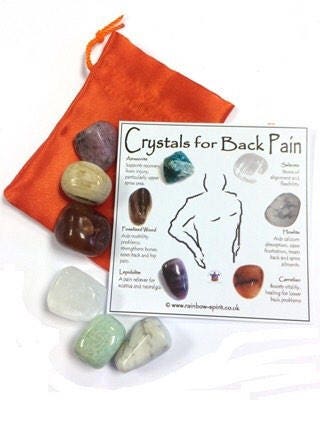 Crystal Set for Back Pain