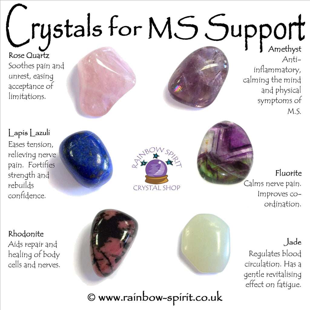 Multiple Sclerosis MS Crystal Support Set
