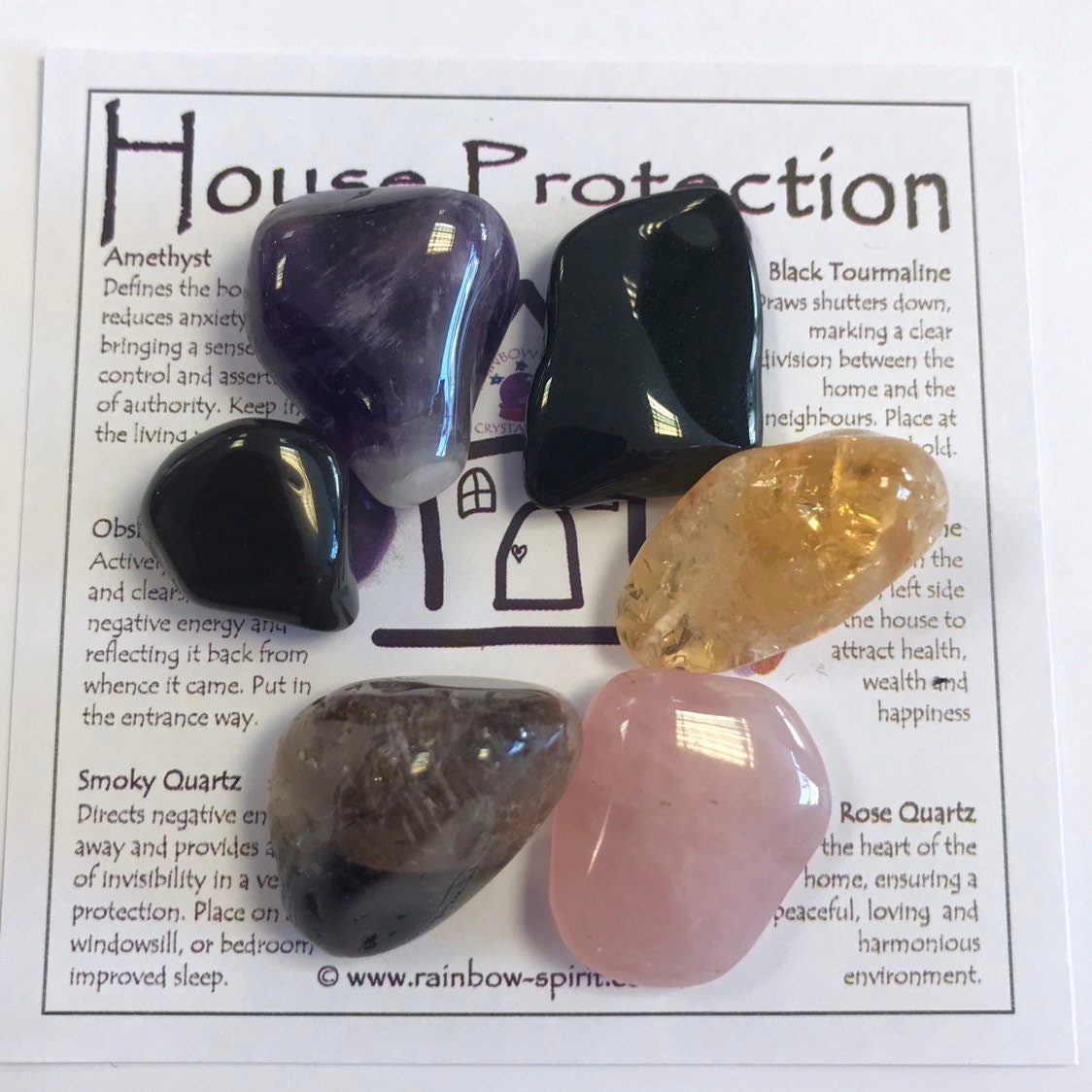 House Home Protection Crystal Set