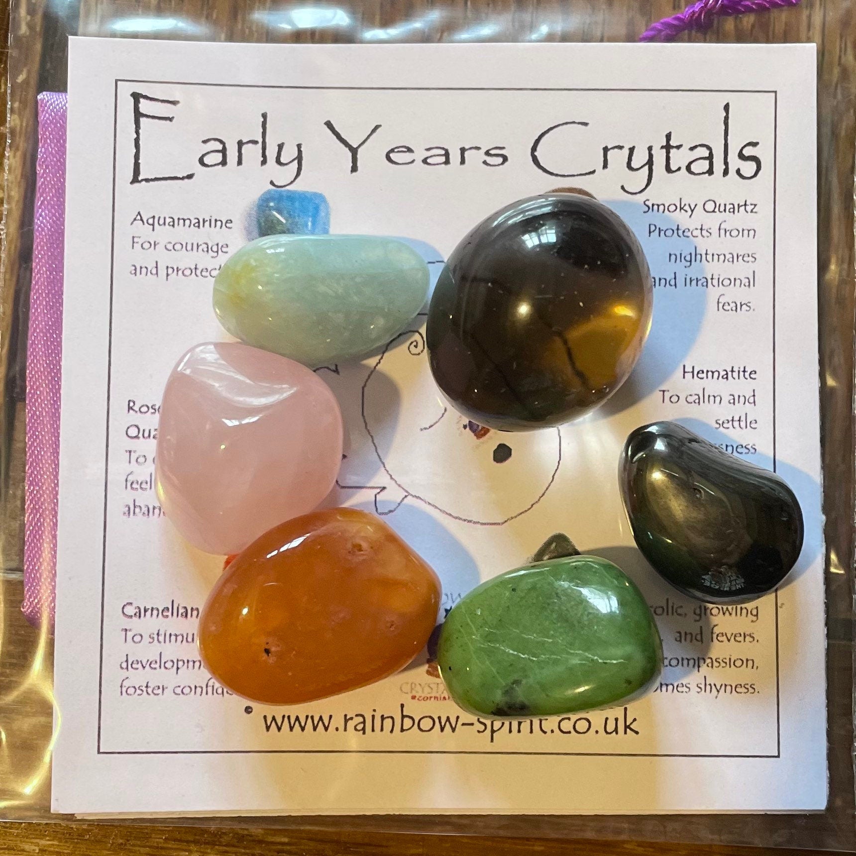 Baby's Crystal Set for Early Years Children