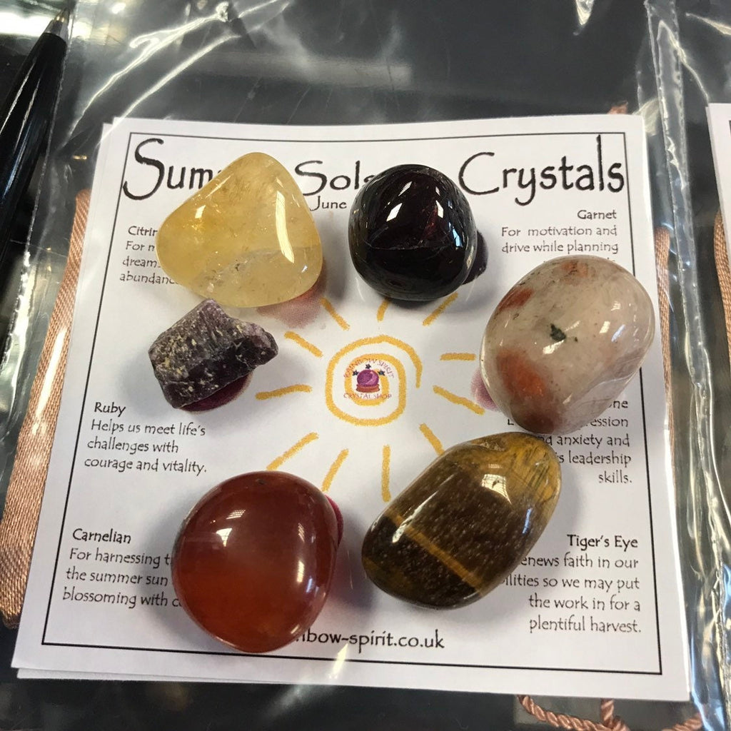 Summer Solstice Litha Crystal Set