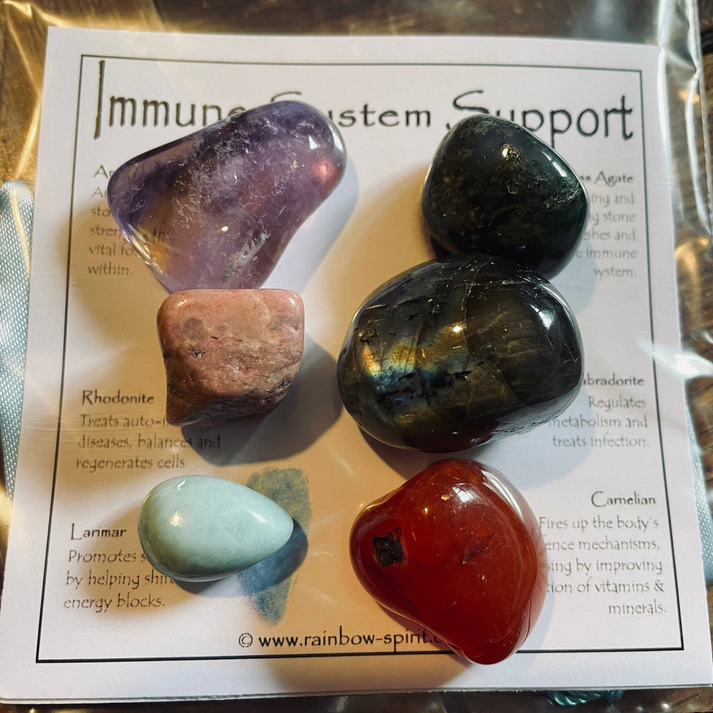 Immune System Support Crystal Set