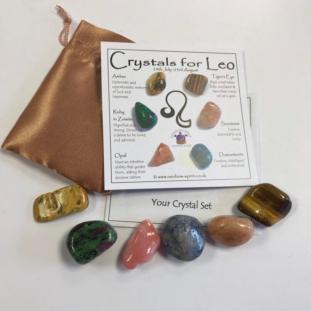 Leo Birthstones Crystal Set