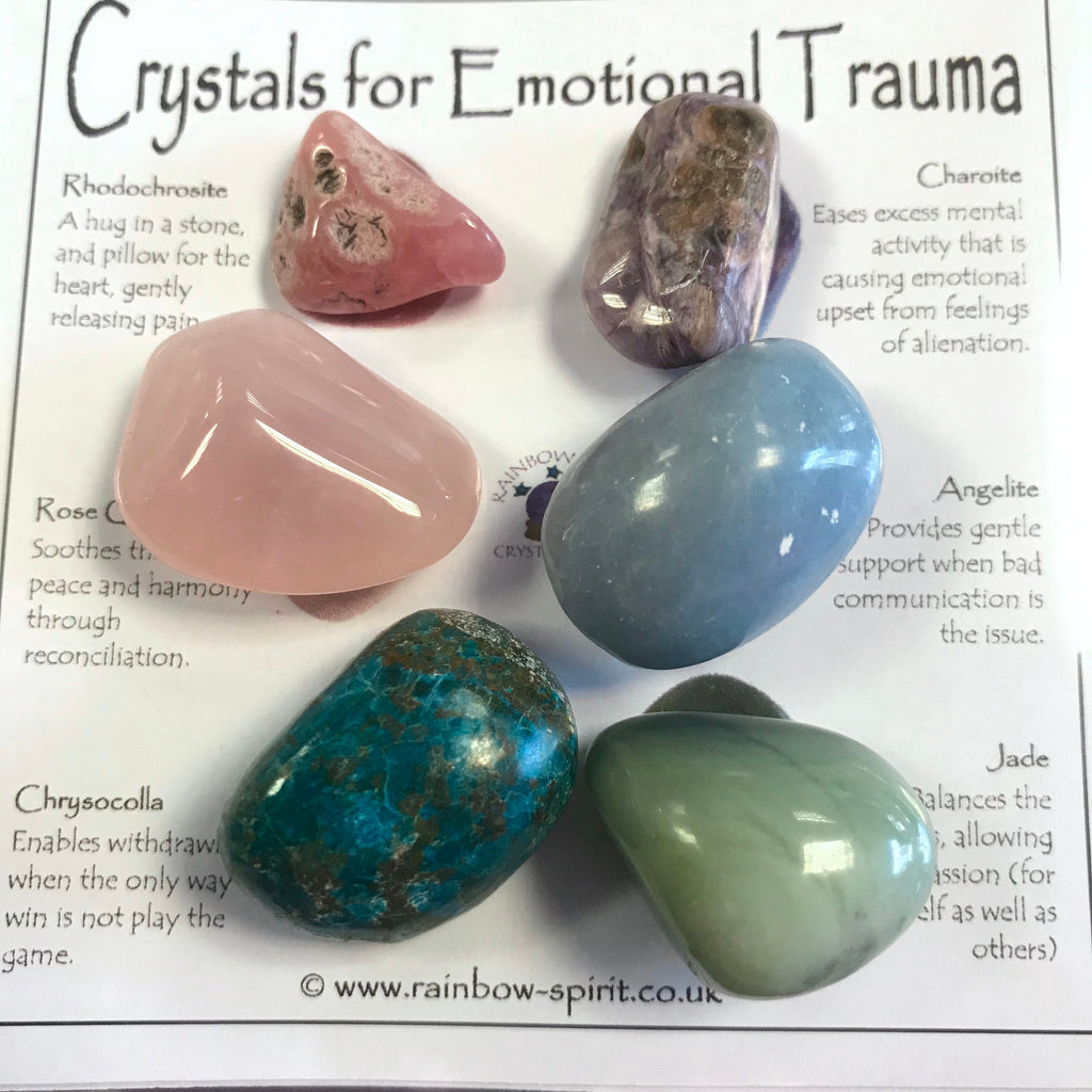 Emotional Trauma Support Crystal Set