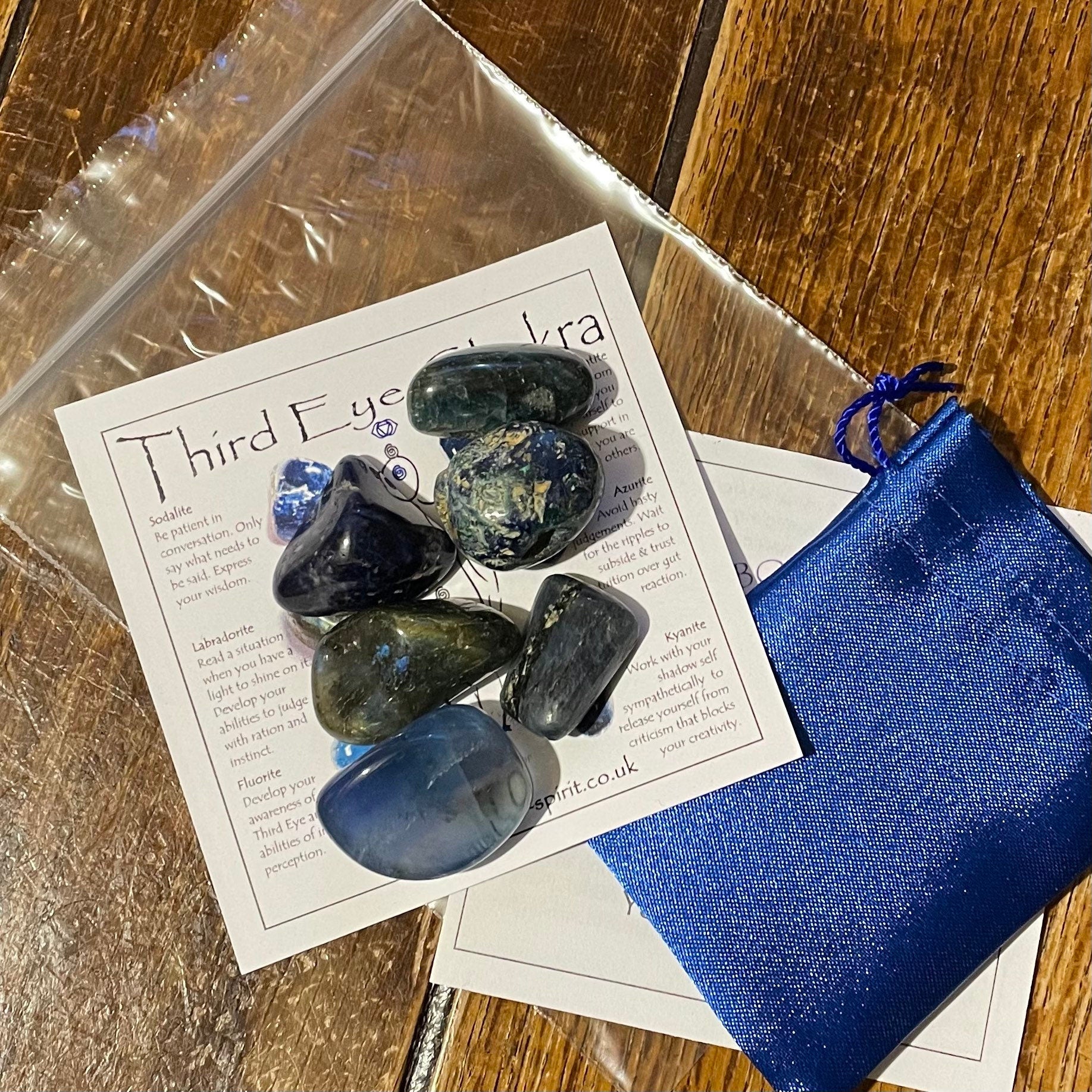Third Eye Chakra Crystal Set