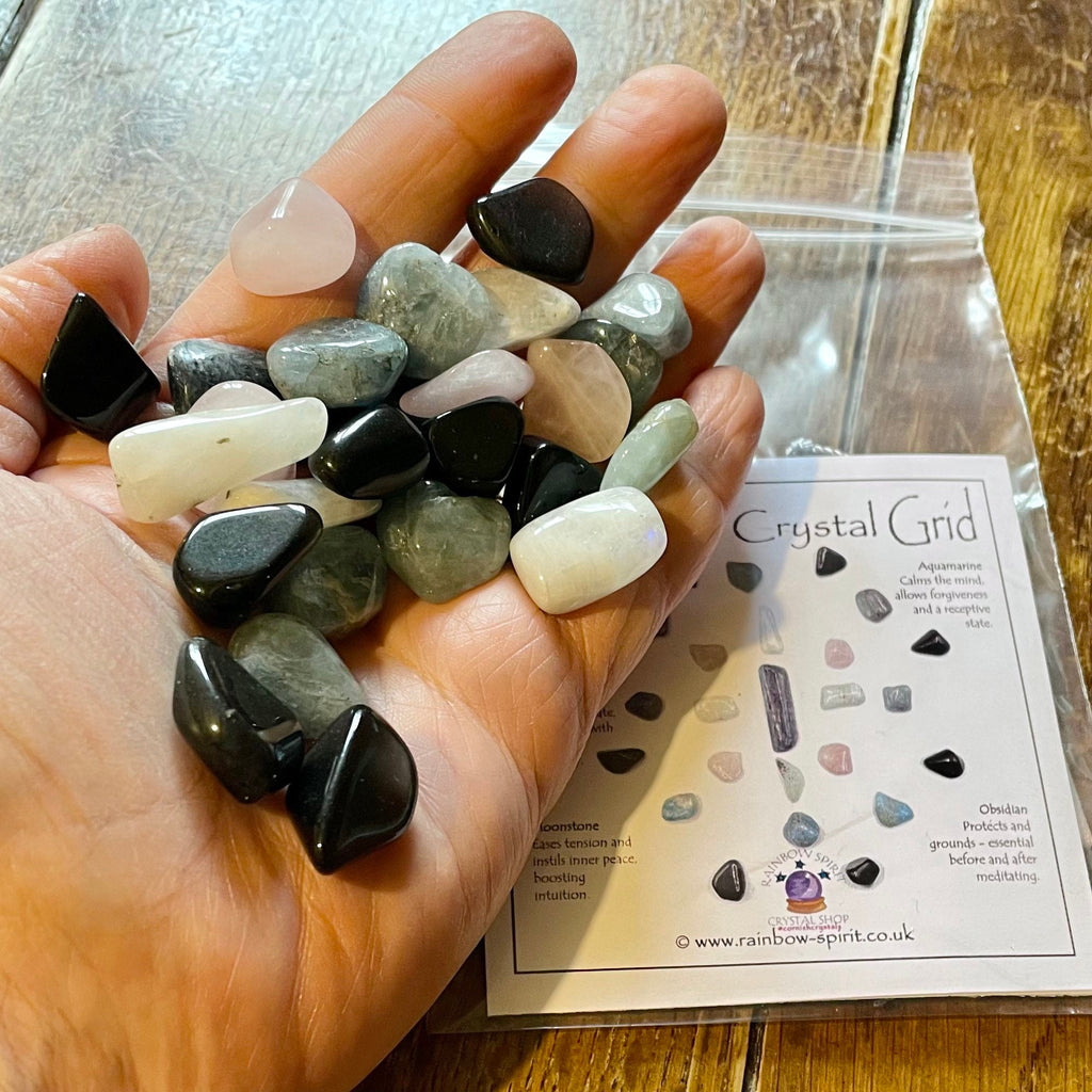 Meditation Crystal Grid Set