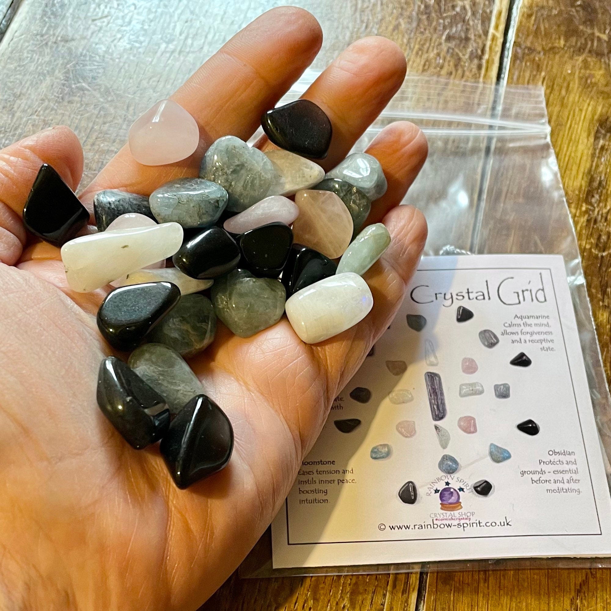 Meditation Crystal Grid Set