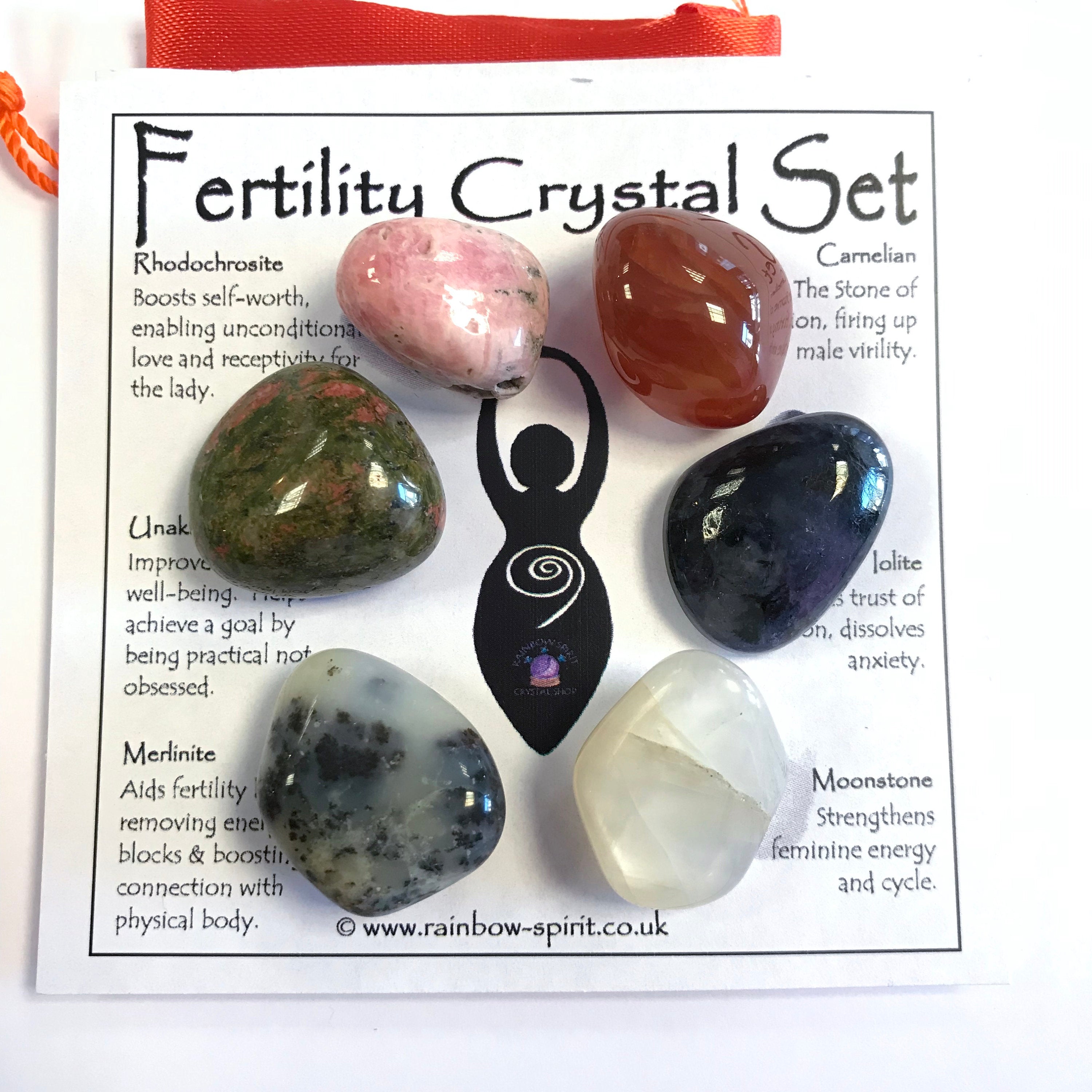 Fertility Support Crystal Set