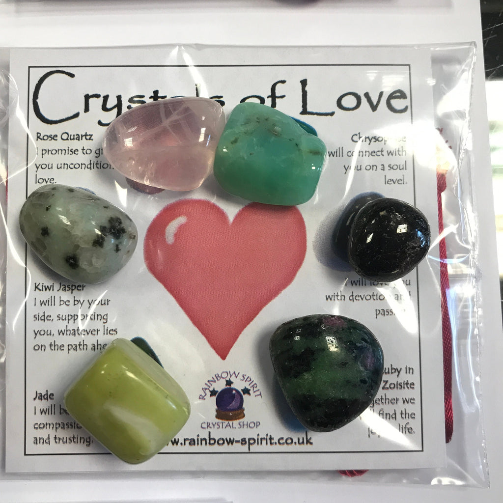 Crystals of Love Set - Anniversary / Valentines