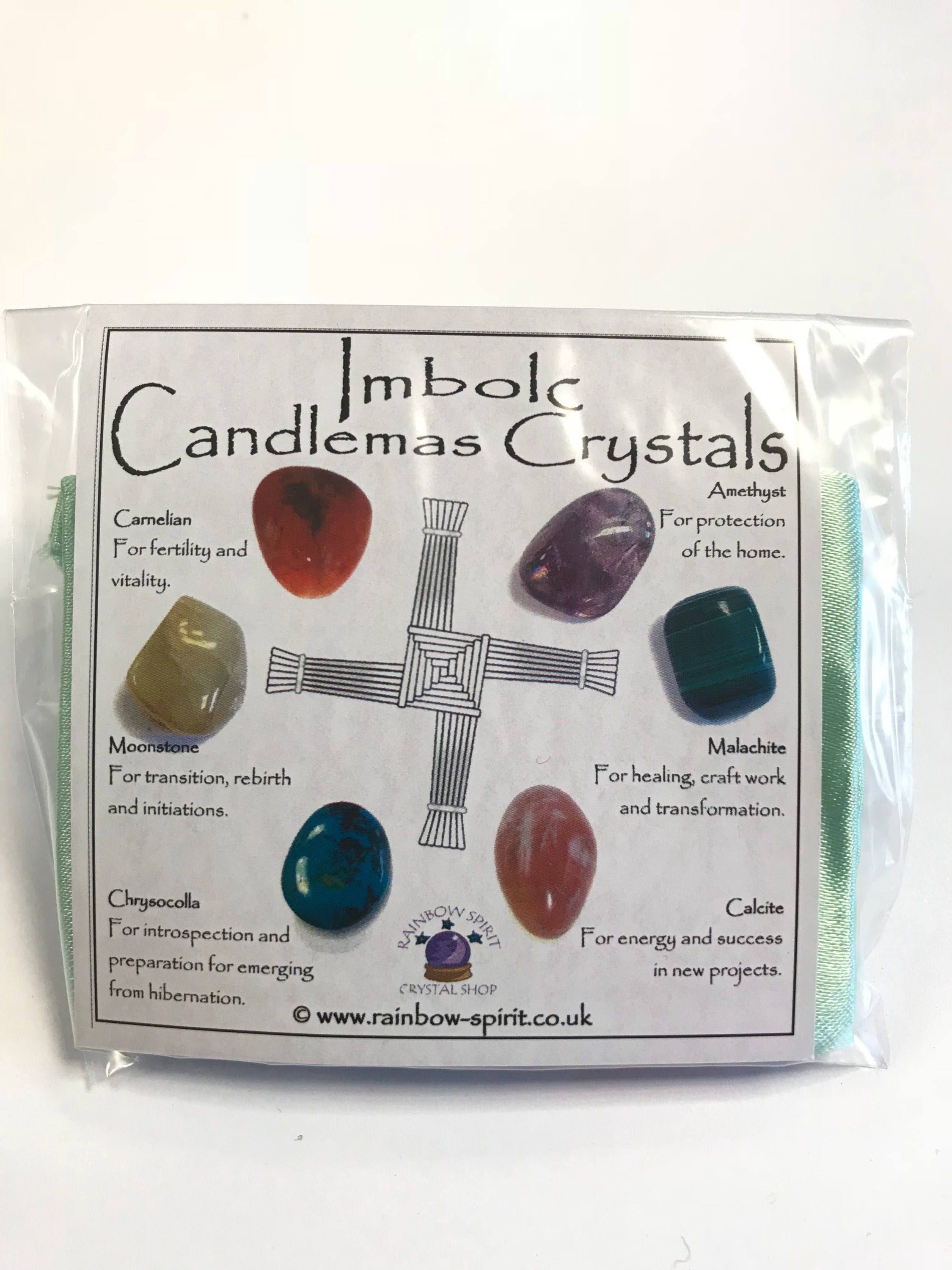 Imbolc Candlemas Crystal Set