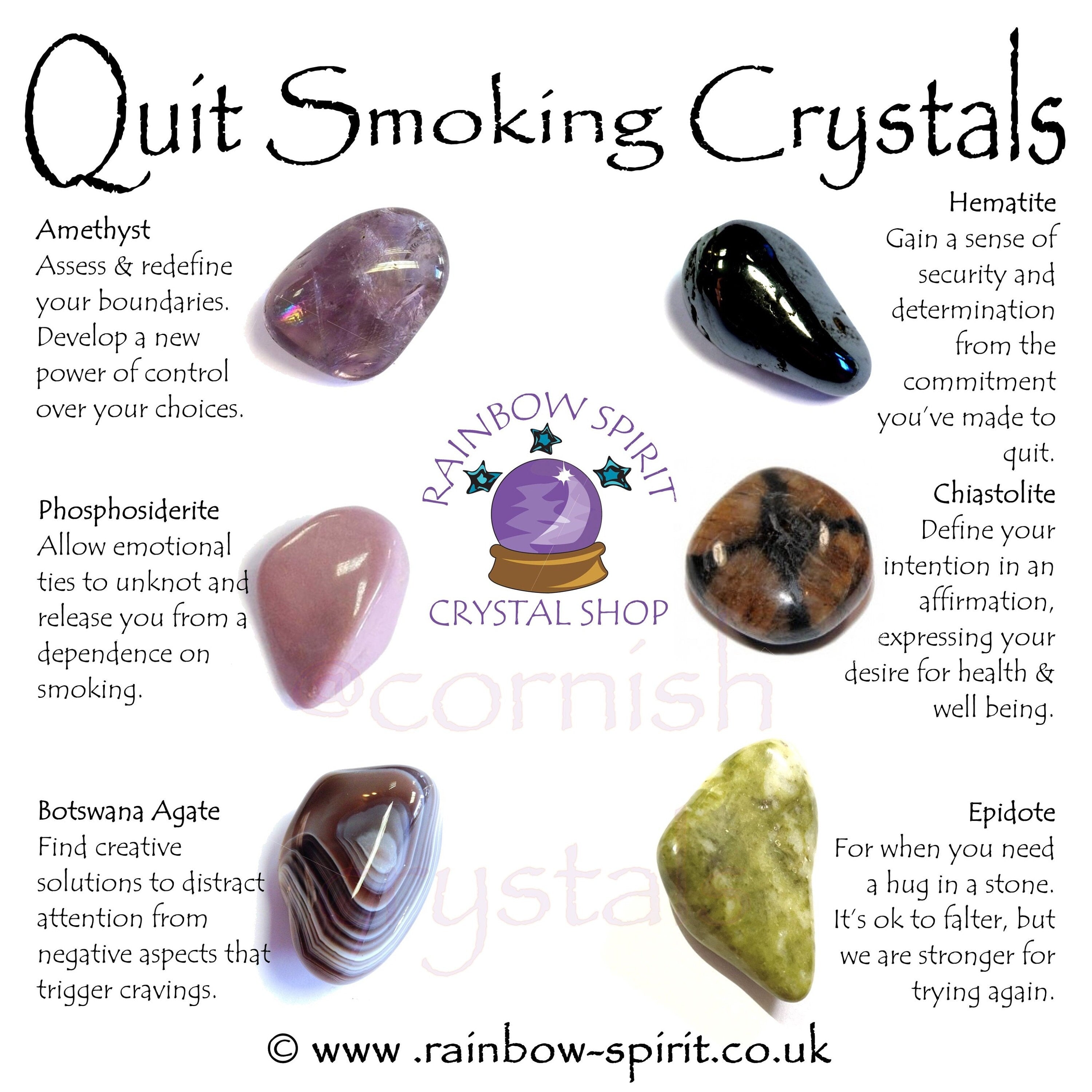 Quit Smoking Crystal Set