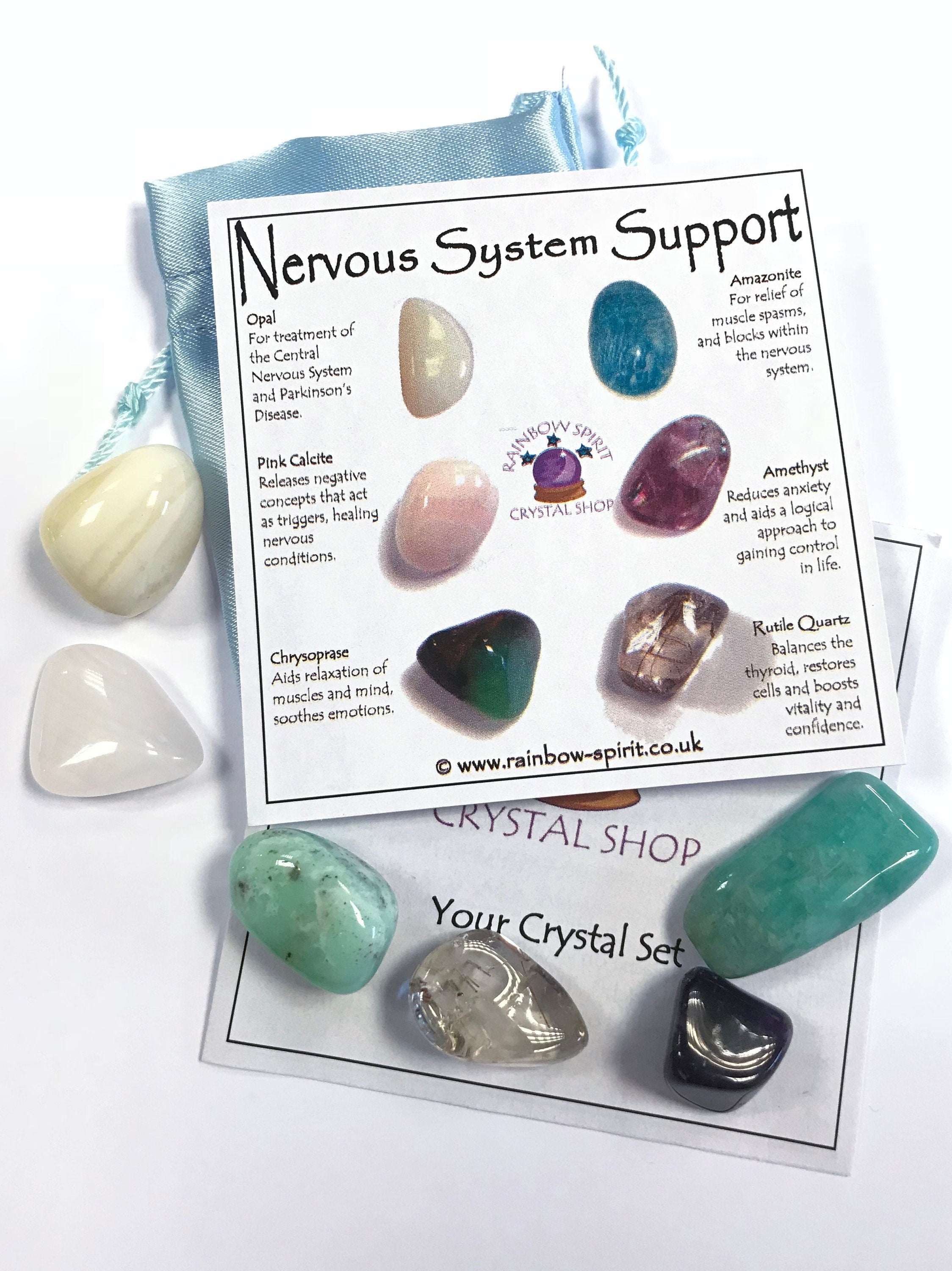 Nervous System Support Crystal Set