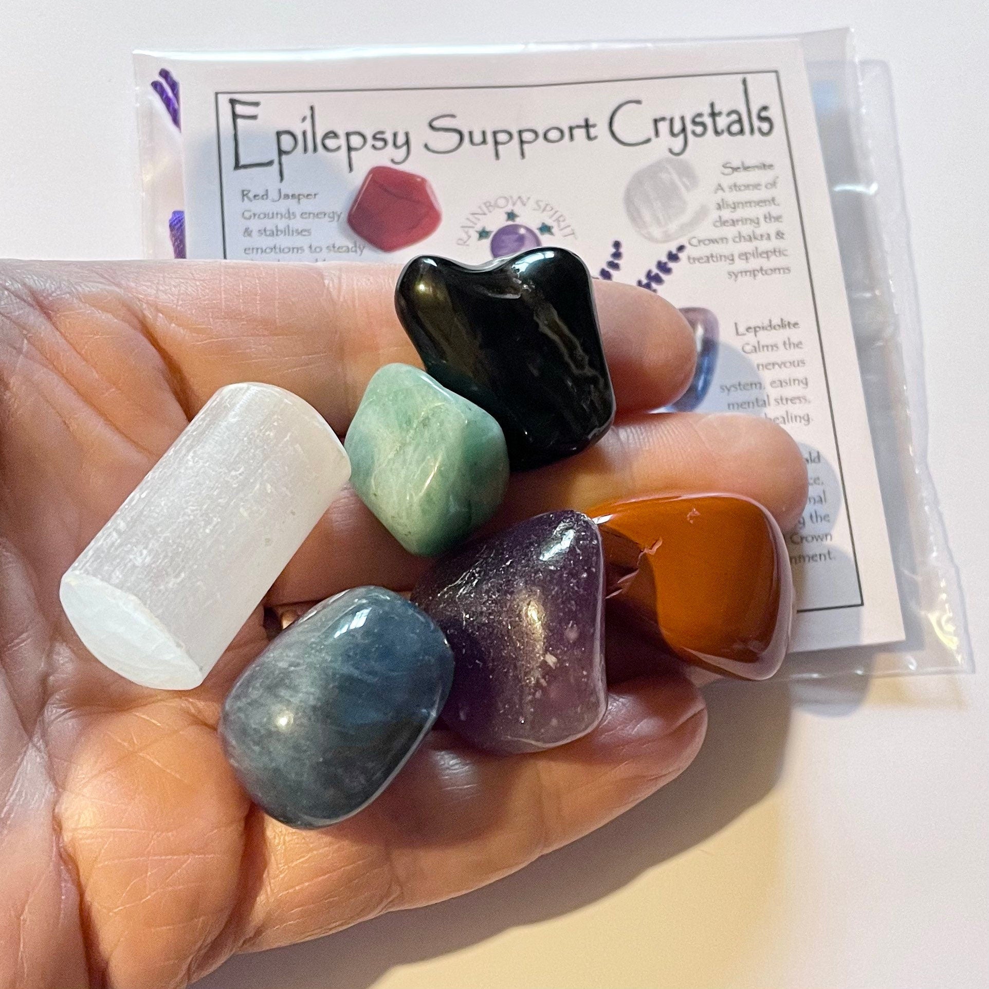 Epilepsy Support Crystal Set
