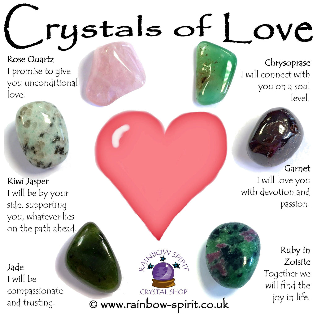 Crystals of Love Set - Anniversary / Valentines