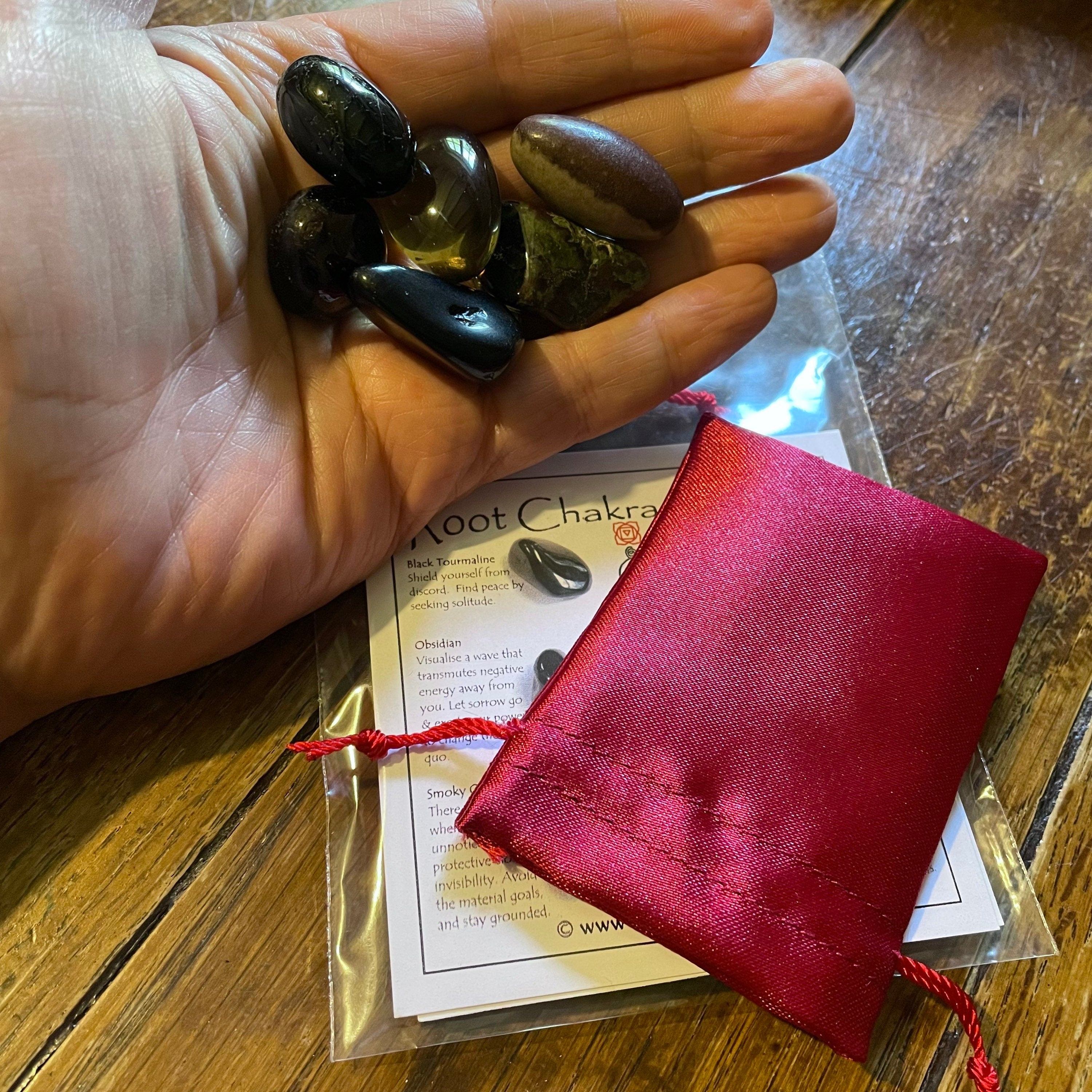 Root Chakra Crystal Set