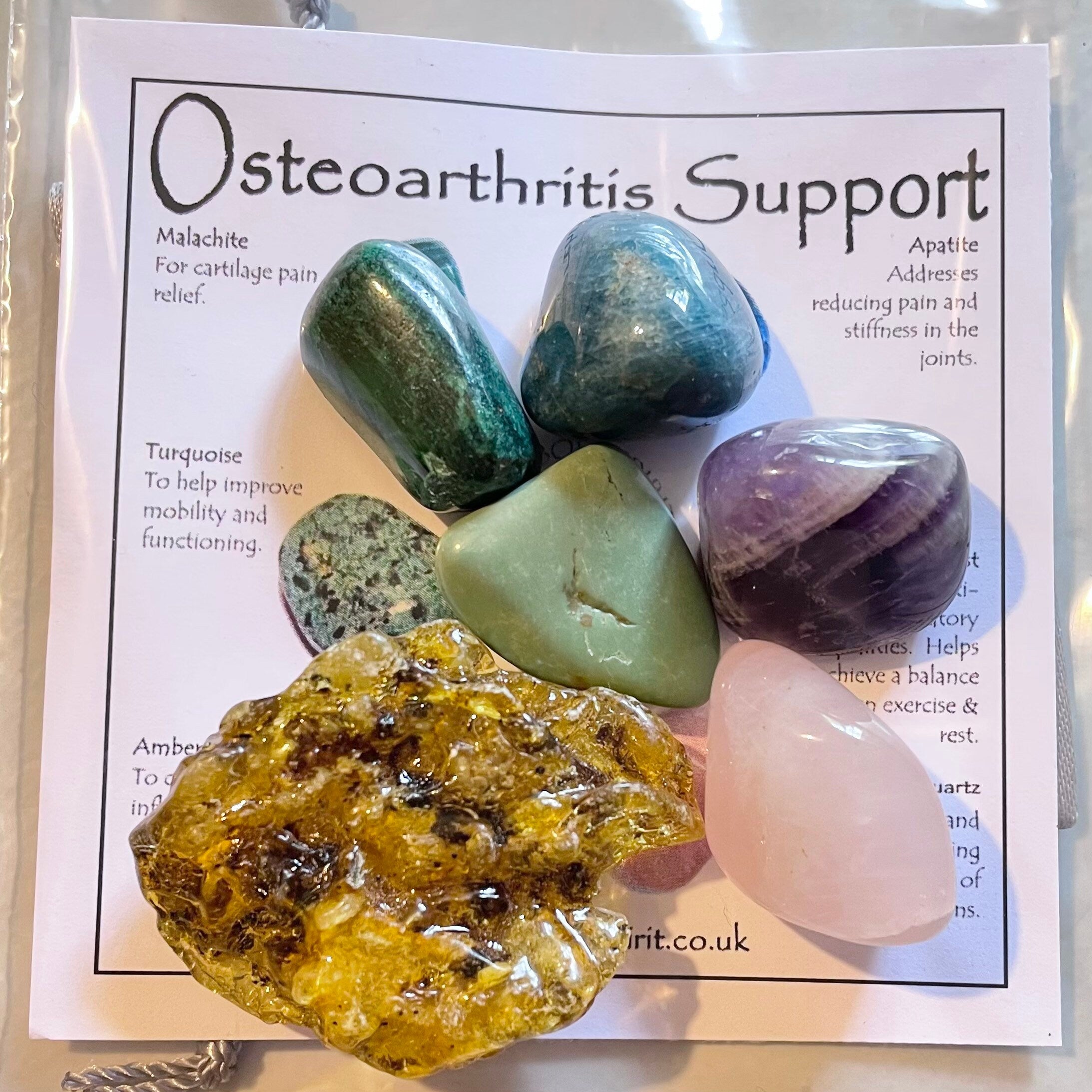 Osteoarthritis Crystal Support Set