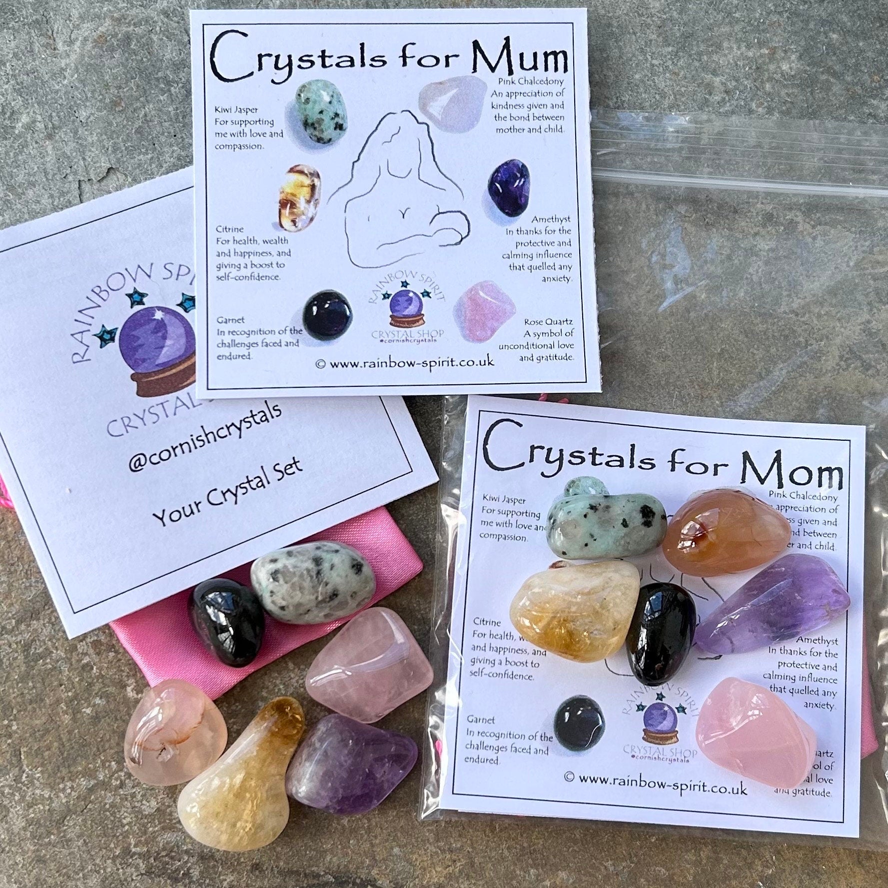 Crystals For Mom / Mum - Mothers Day Birthday Gift