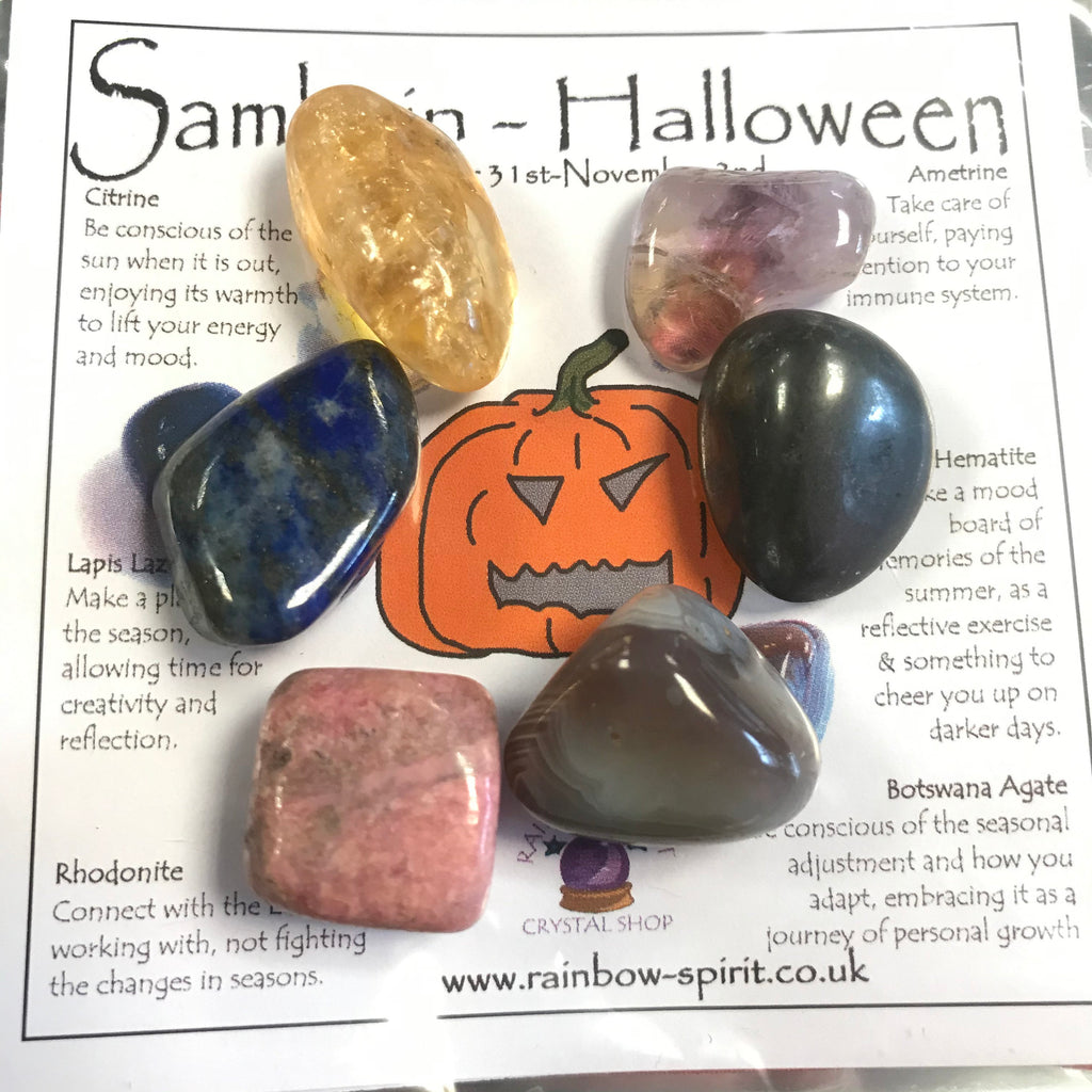 Halloween Samhain Crystal Set