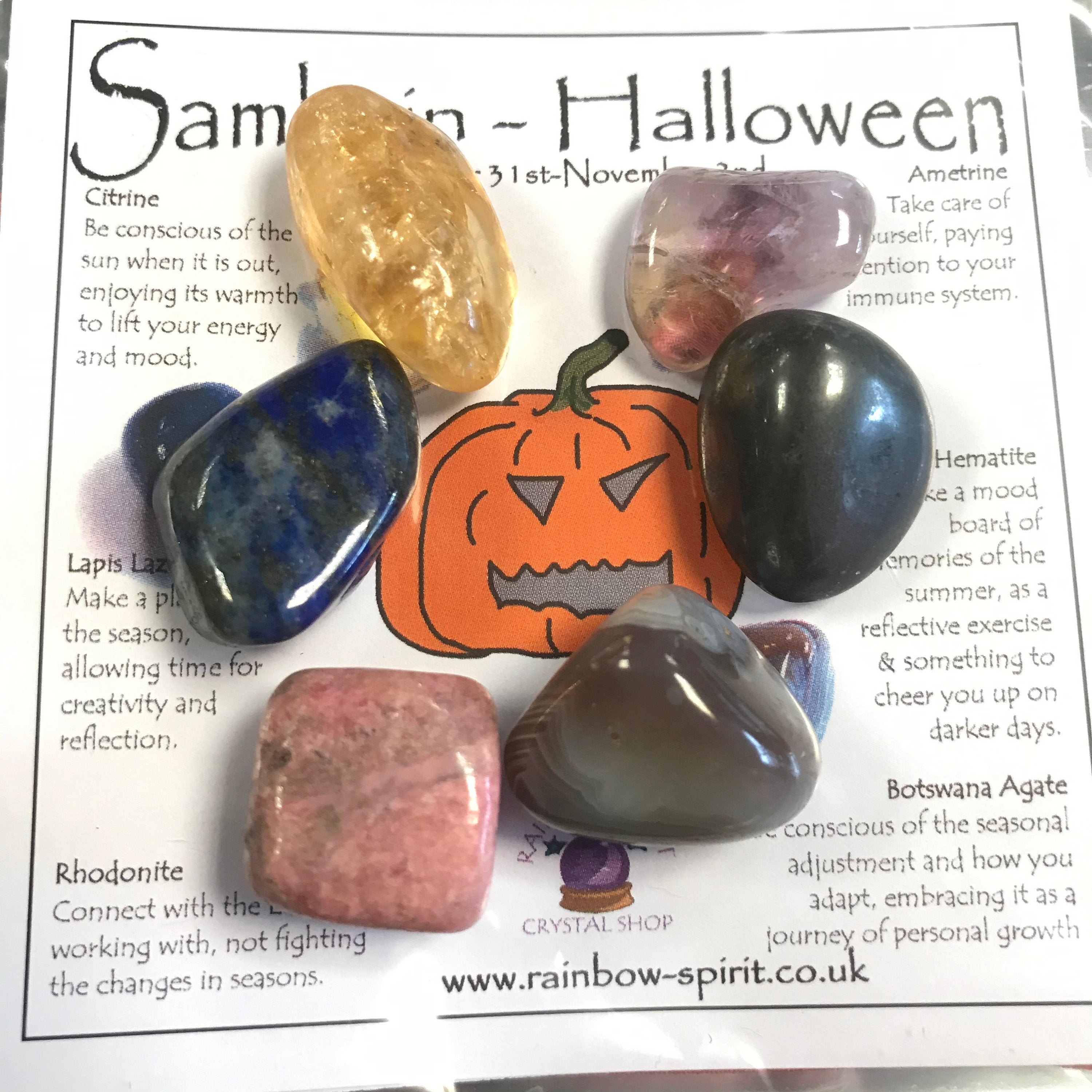 Halloween Samhain Crystal Set