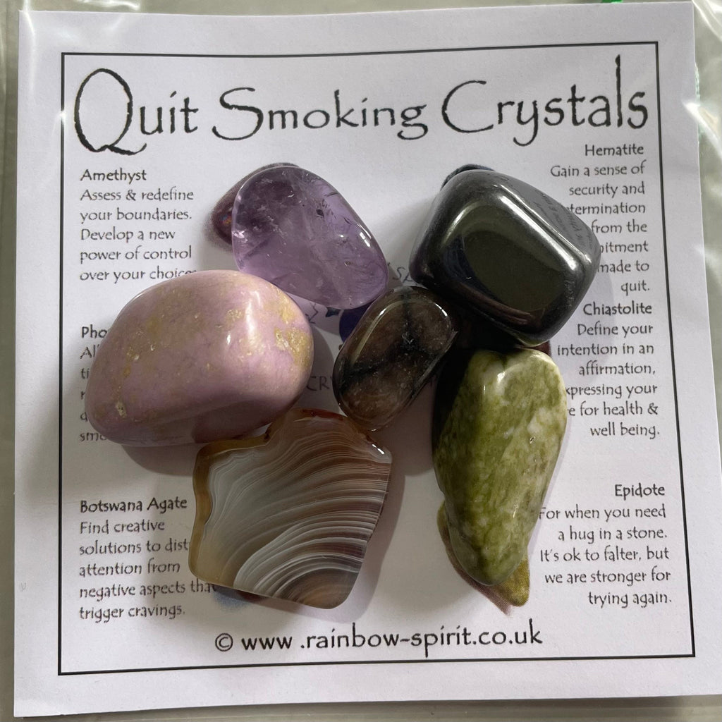 Quit Smoking Crystal Set