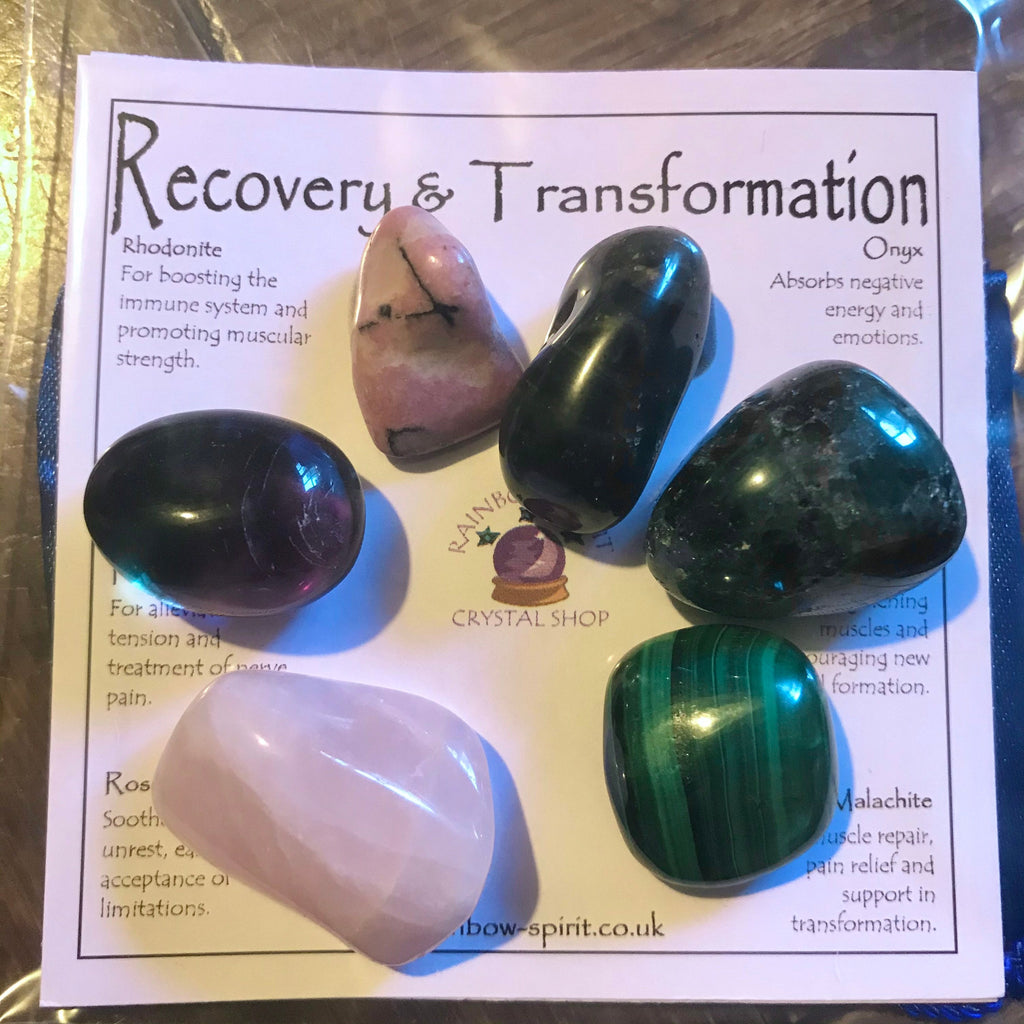 Recovery & Transformation Crystal Set