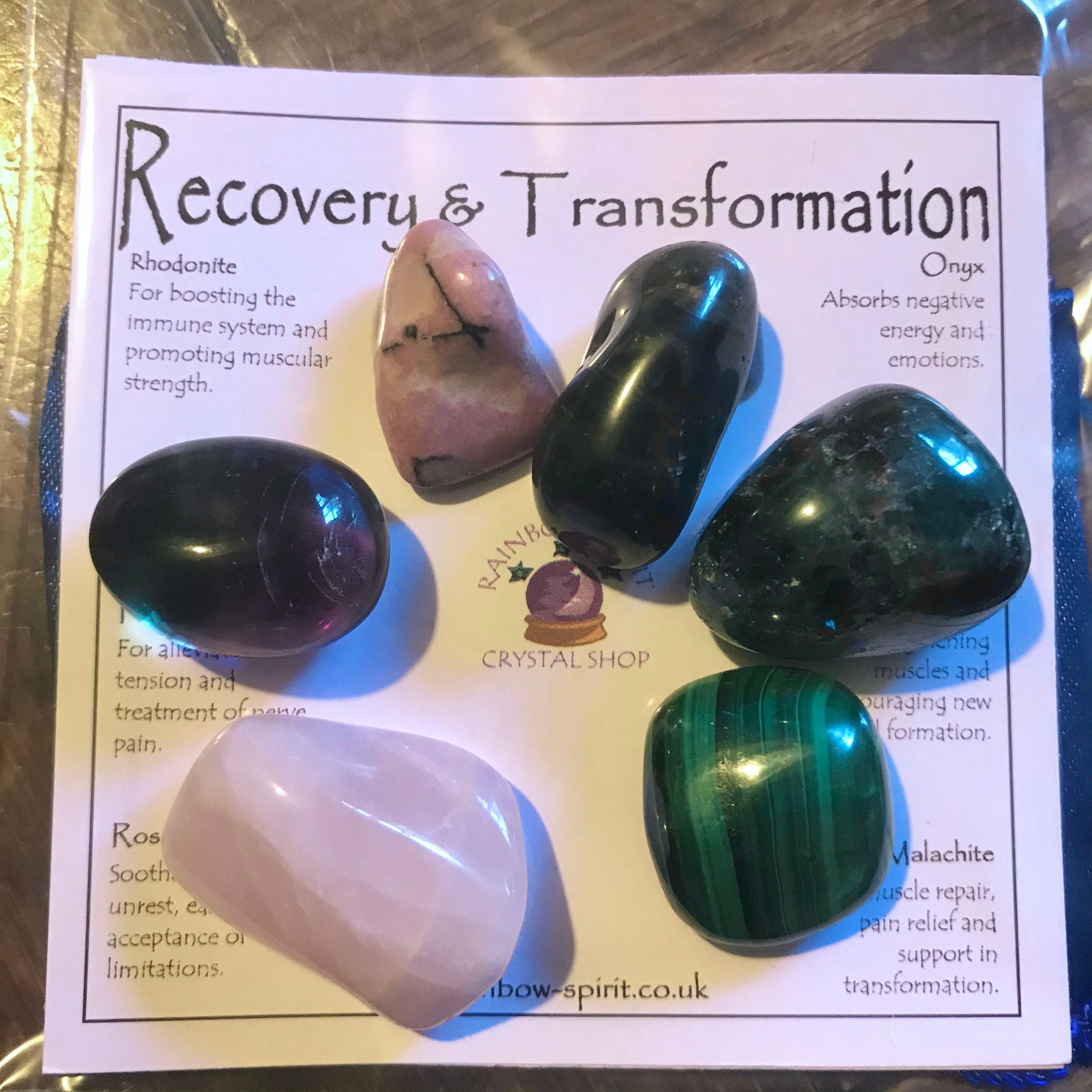 Recovery & Transformation Crystal Set