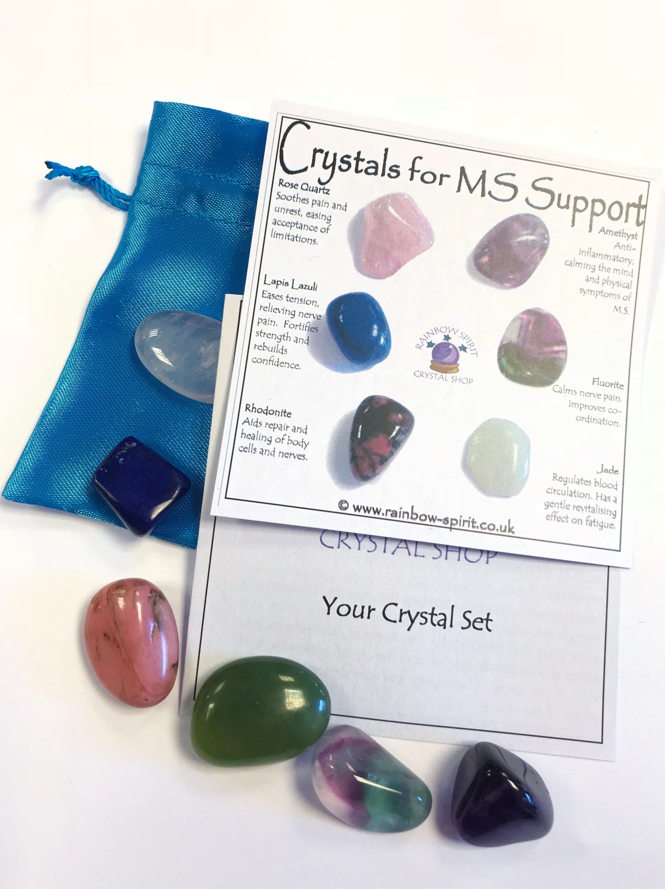 Multiple Sclerosis MS Crystal Support Set