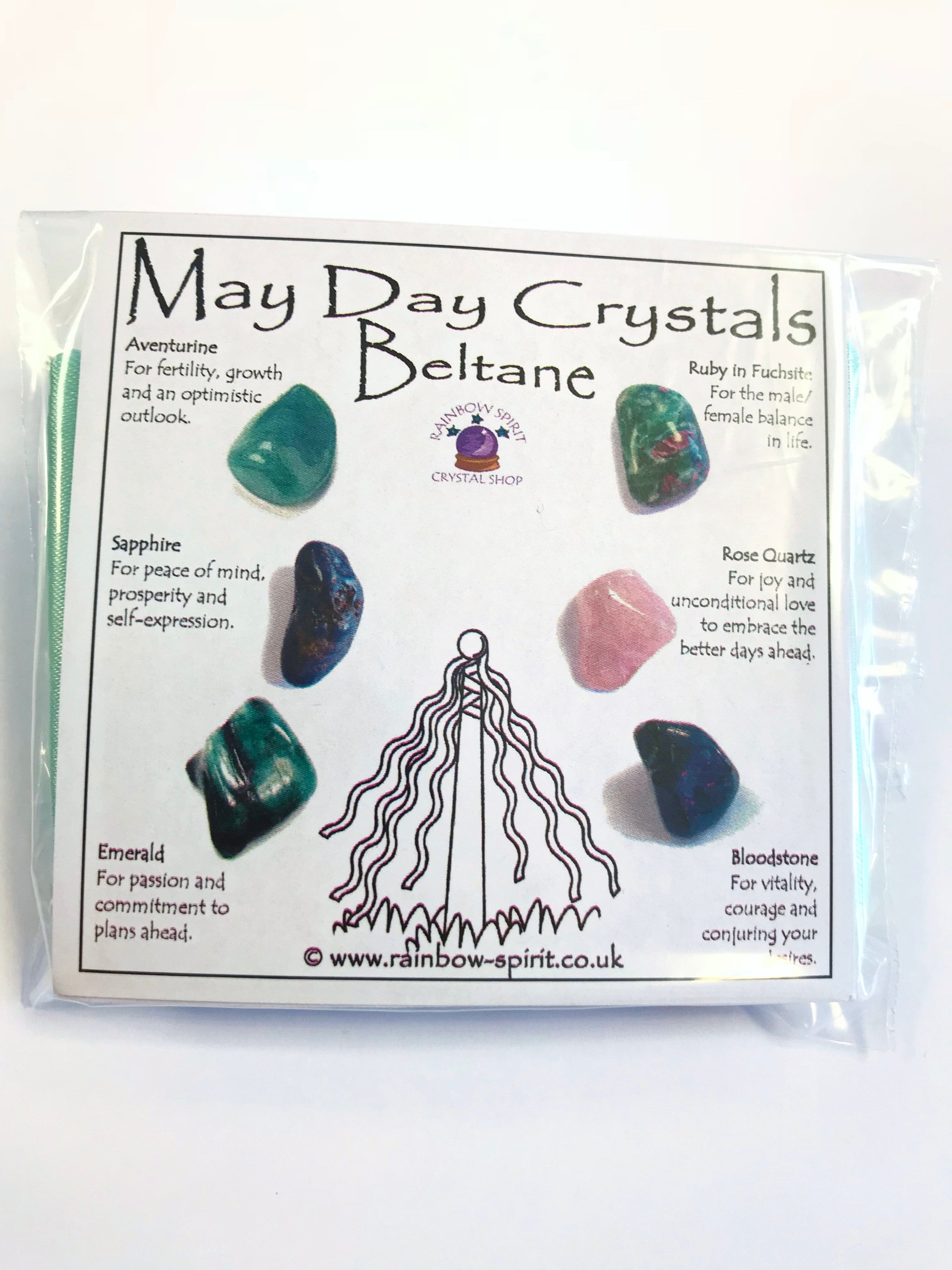 May Day Beltane Crystal Set