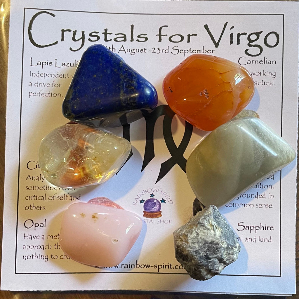 Virgo Birthstones Crystal Set